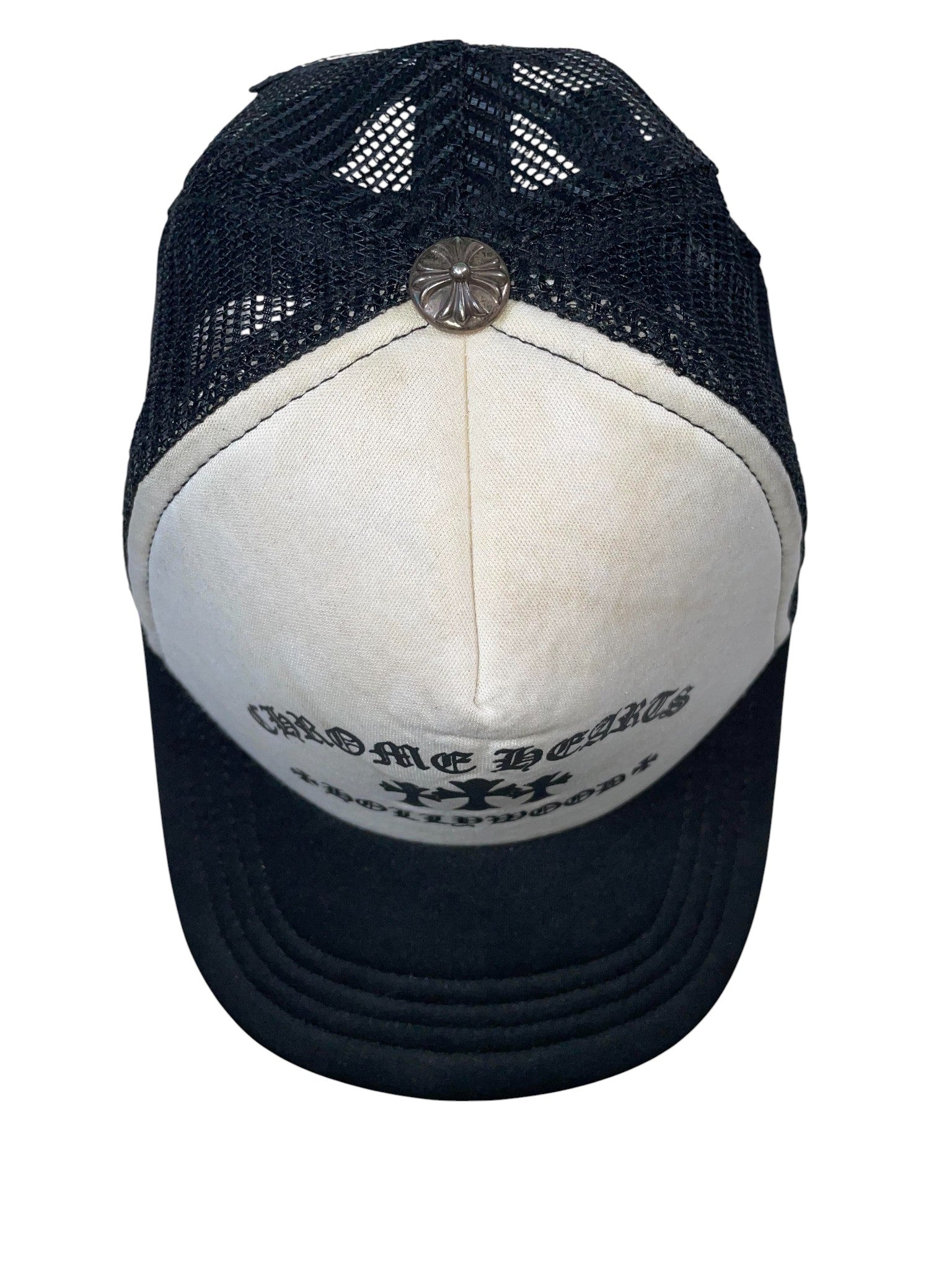 Chrome Hearts King Taco White & Black Hat