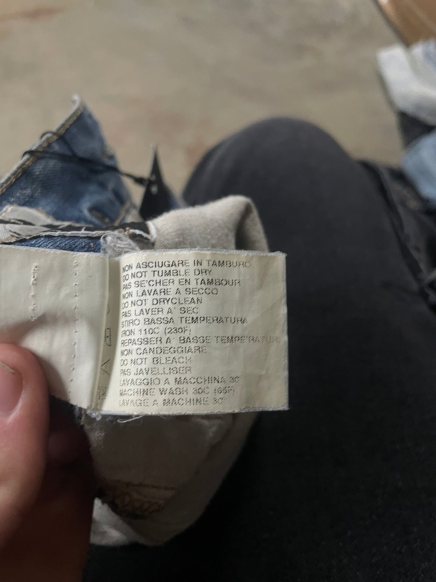 Rick Owens Detroit Jeans Light Wash Used 29