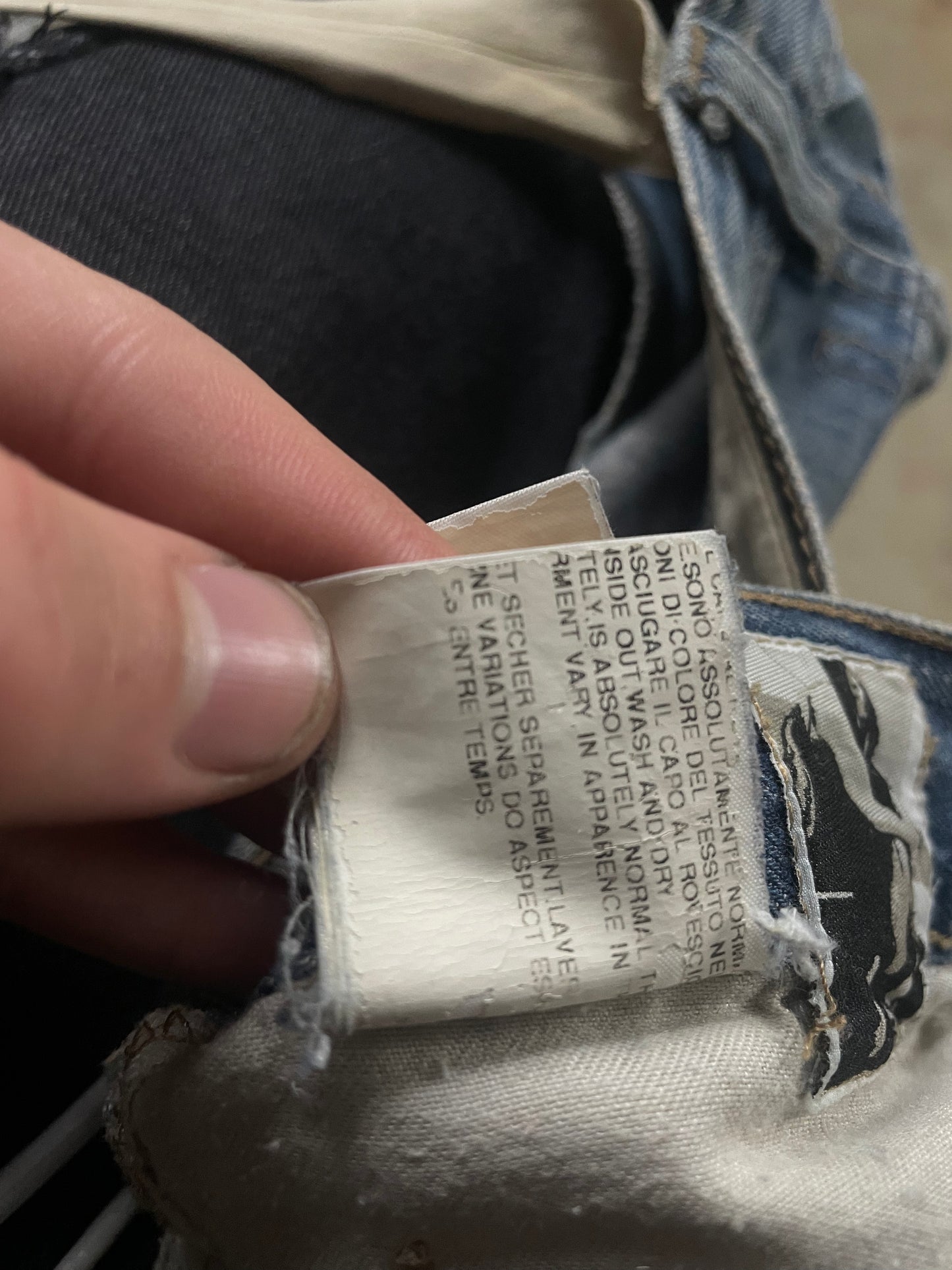 Rick Owens Detroit Jeans Light Wash Used 29