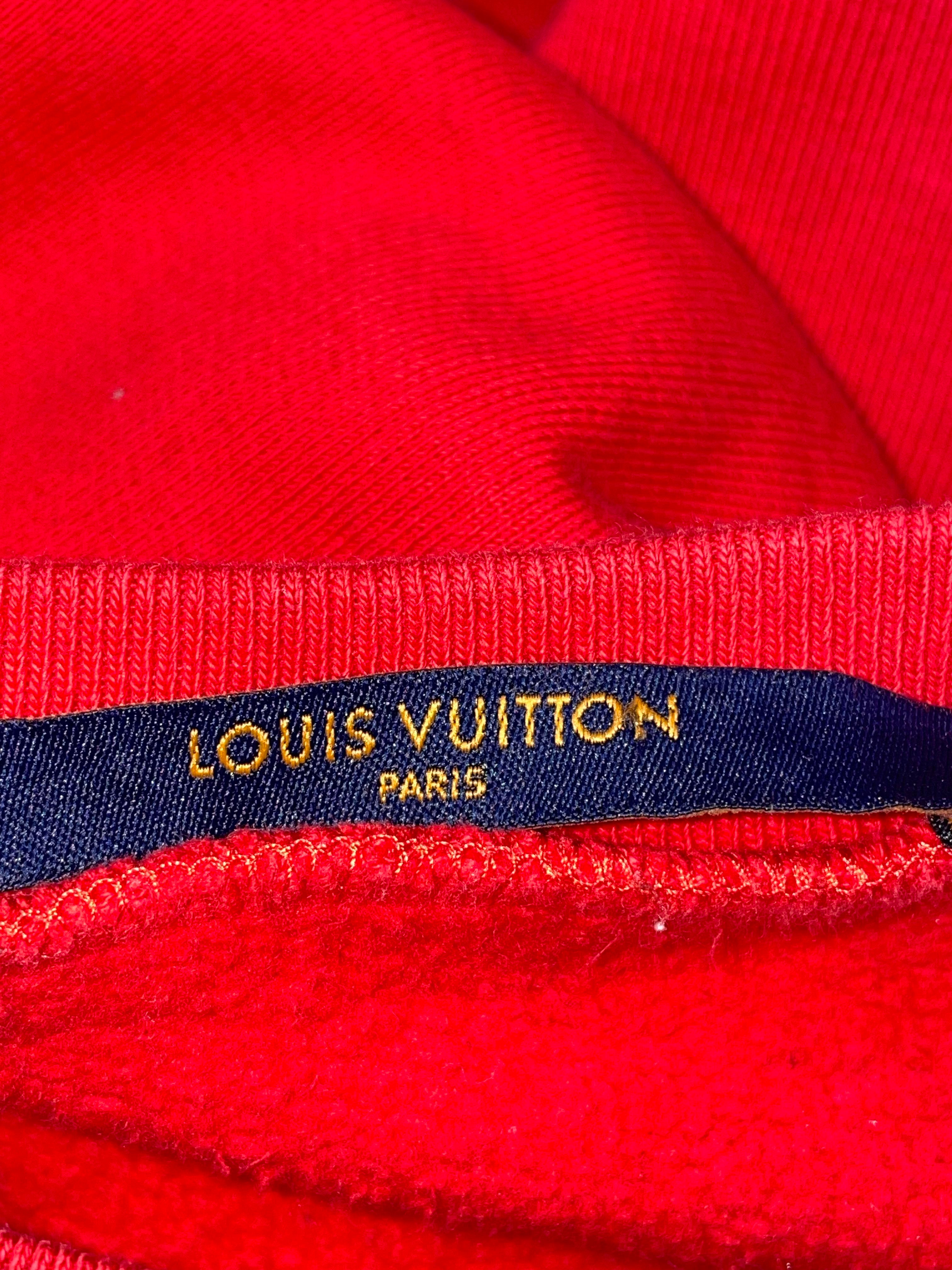 Louis Vuitton Red Hour Crewneck