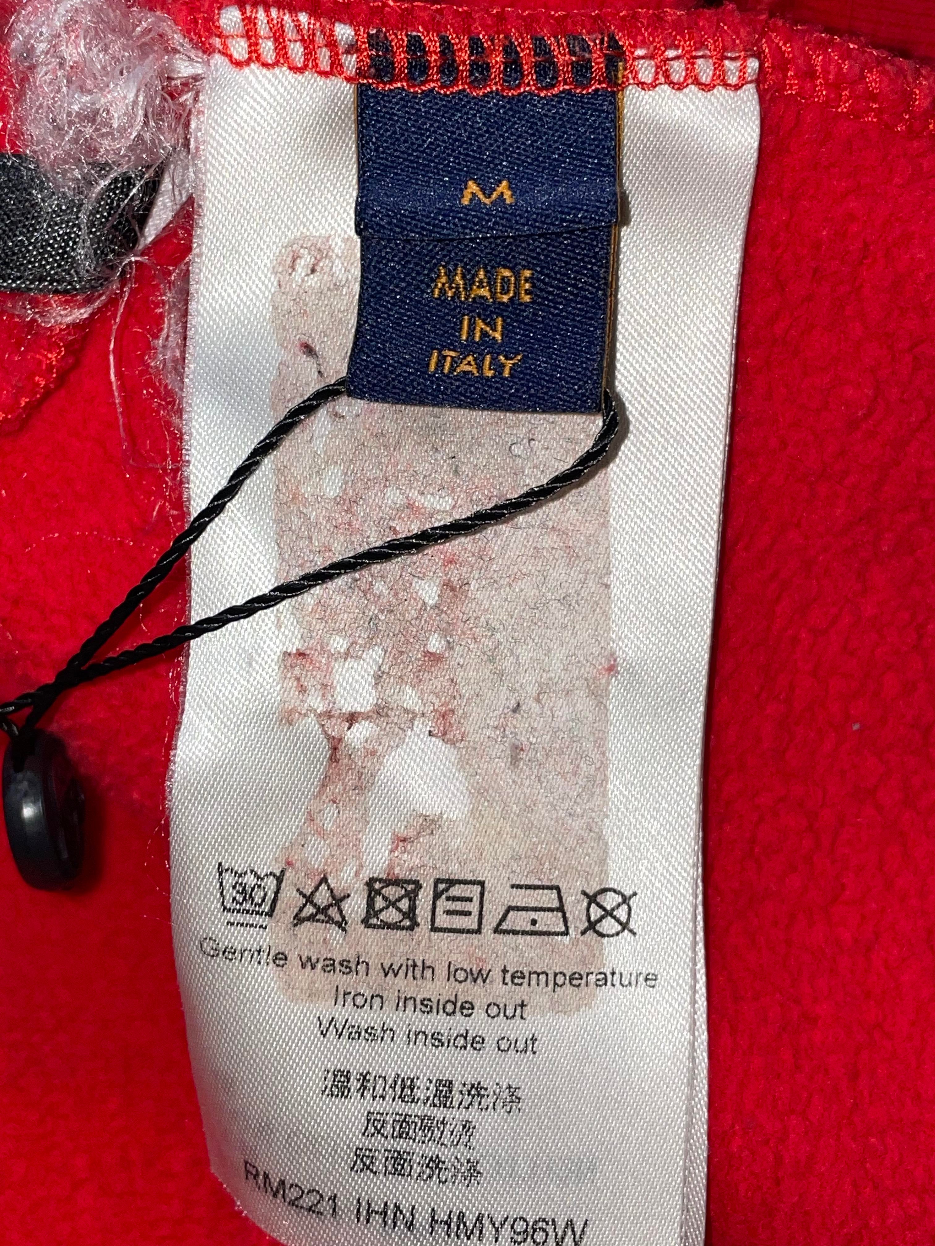 Louis Vuitton Red Hour Crewneck