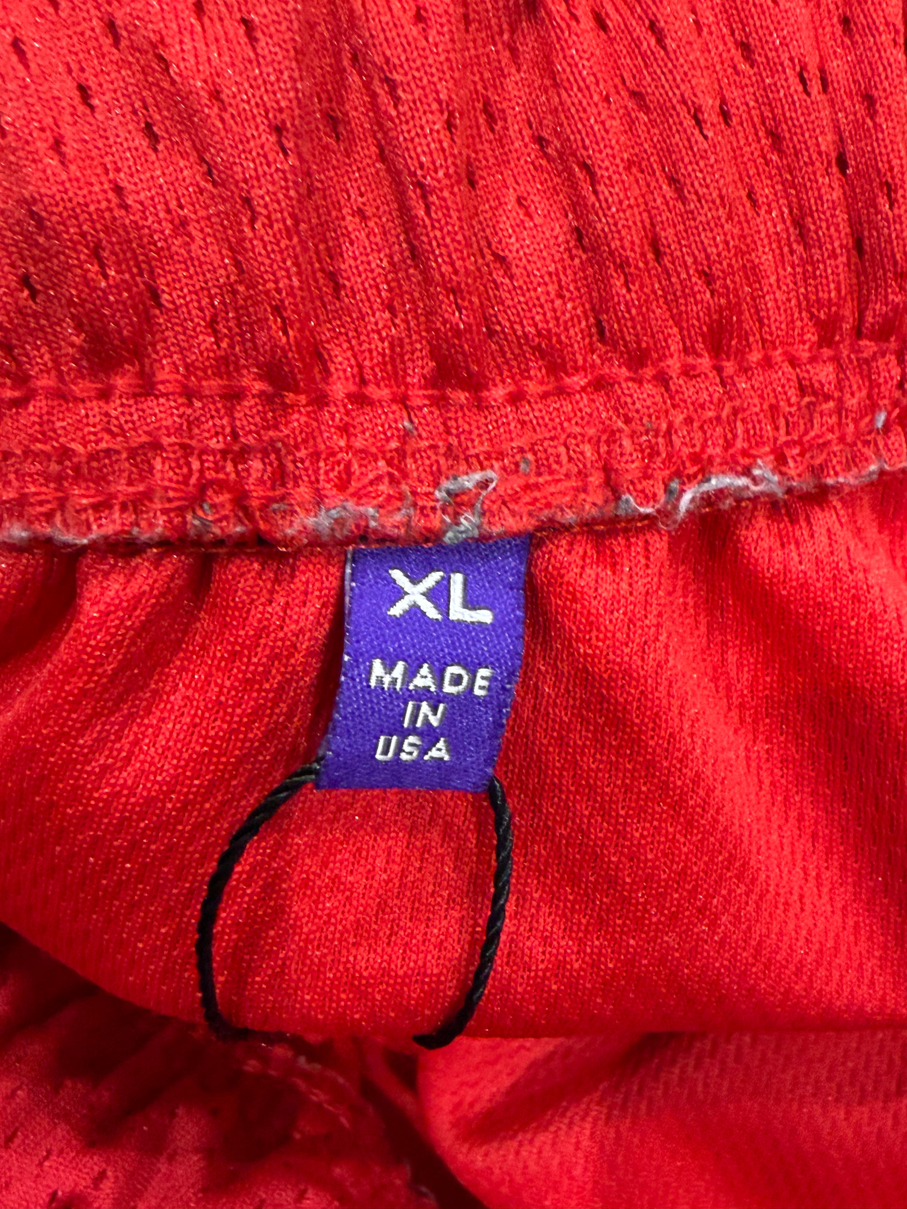 Gallery Dept. Red & Black Mesh Shorts