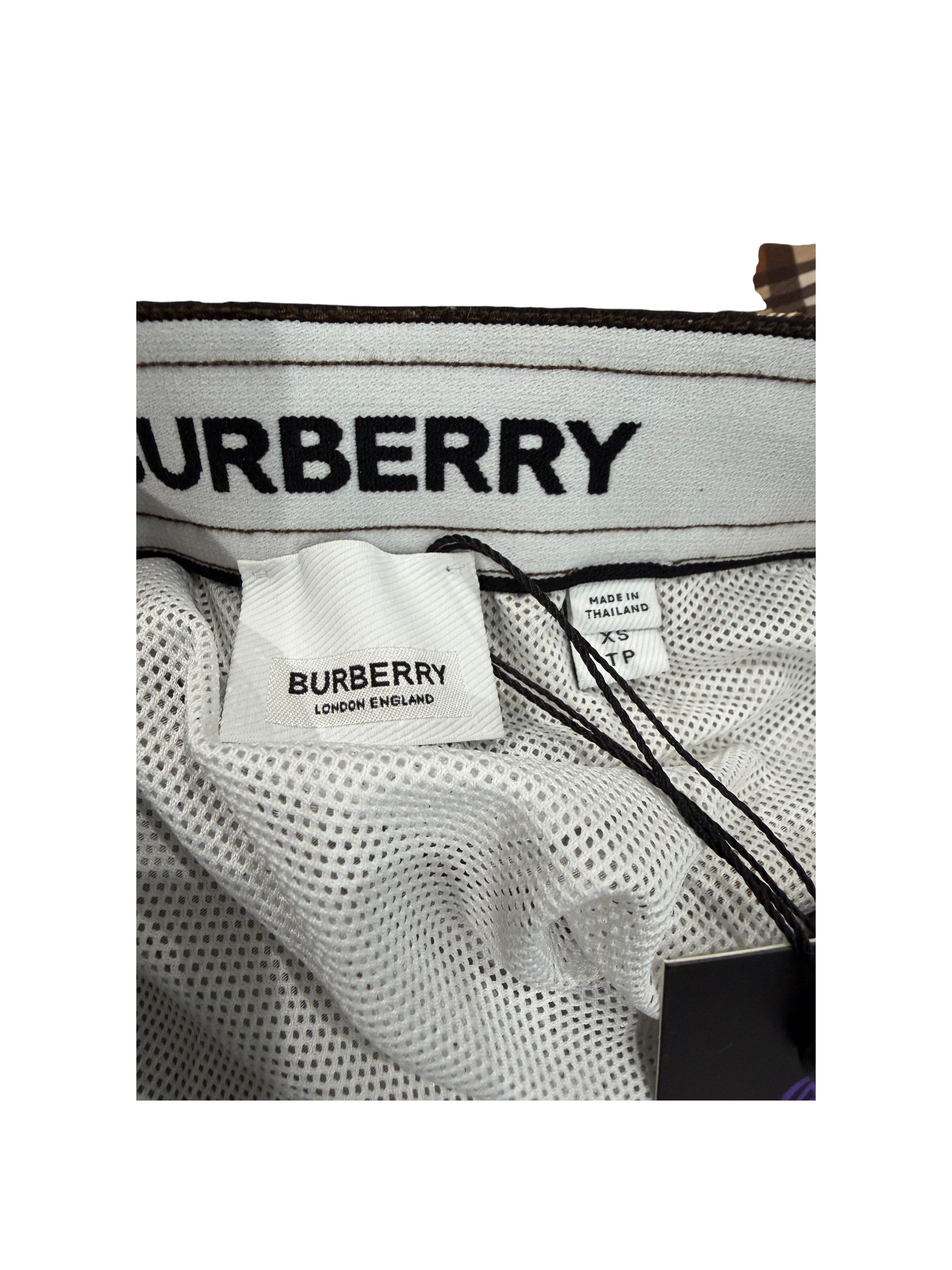 Burberry 'Monogram Polka Dot' Brown Shorts