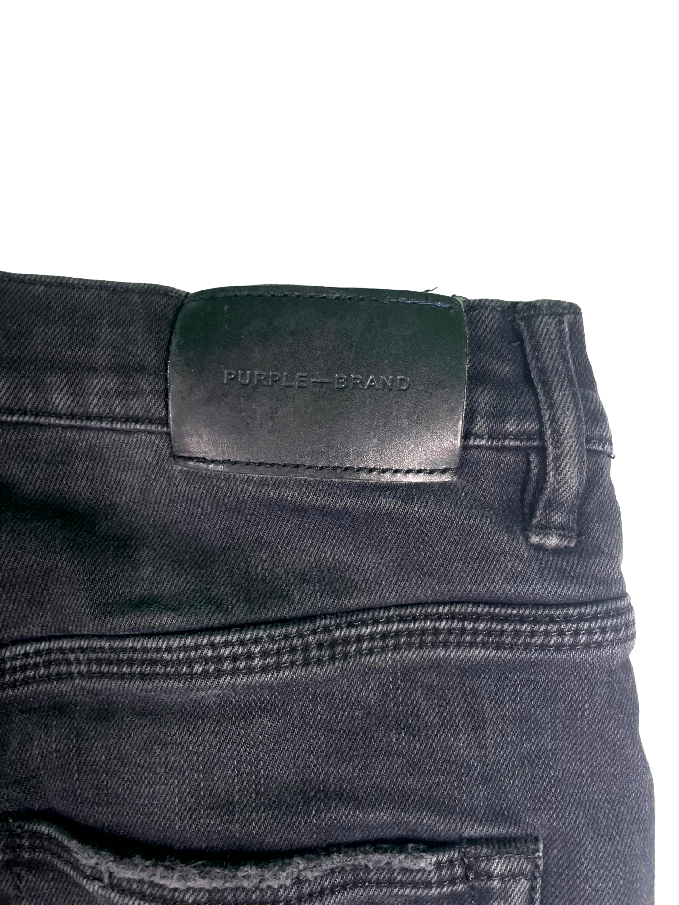 Purple Brand Black Jeans