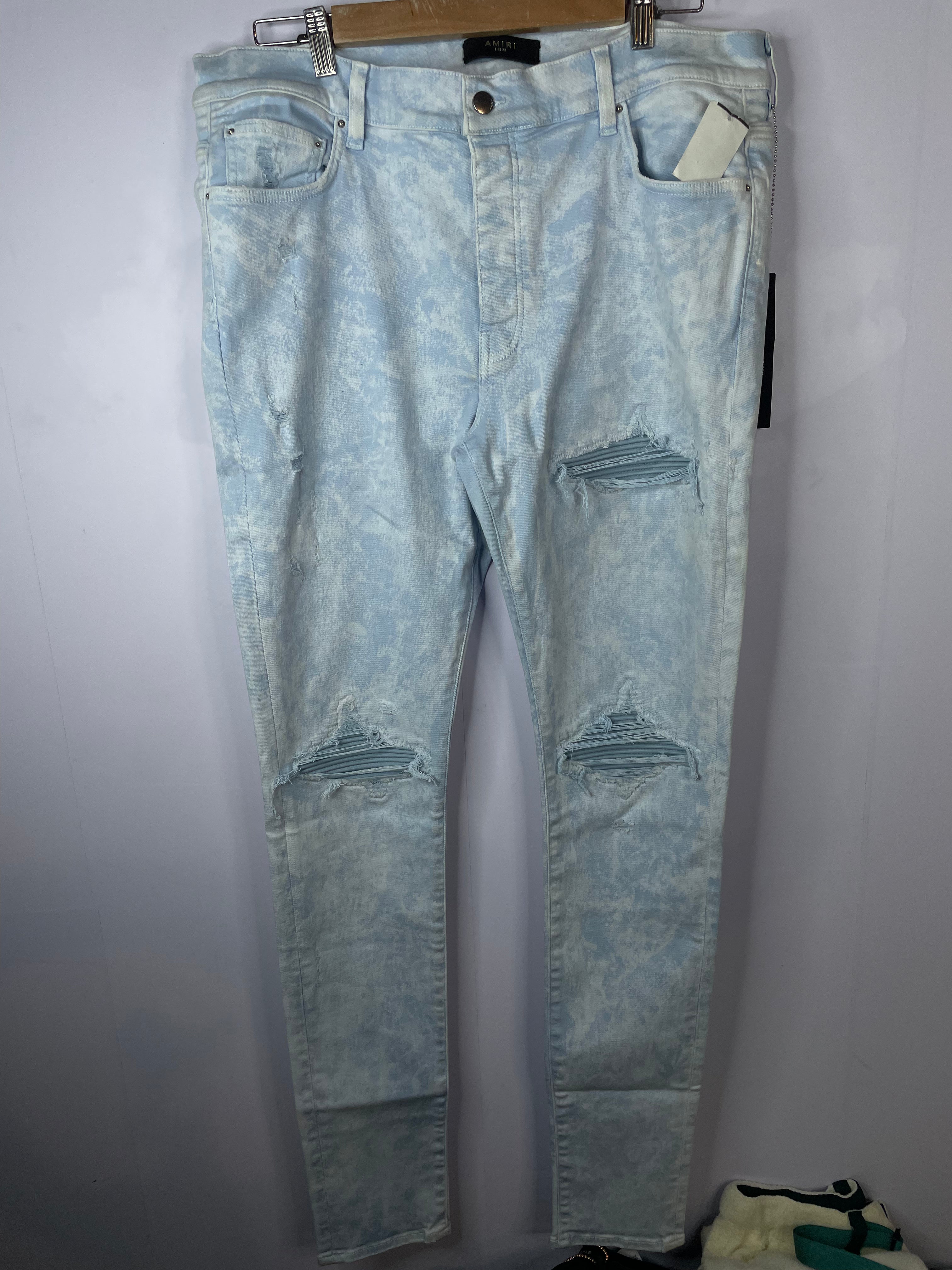 Amiri MX1 Light Blue Jeans