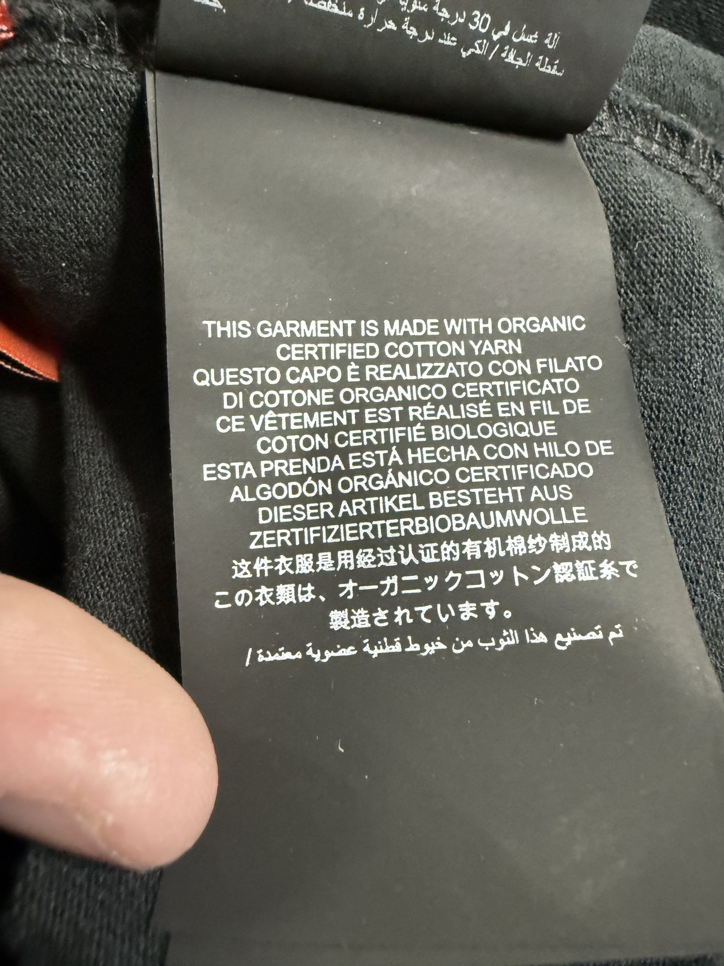 Heron Preston Milan LS Black Baby Blue Used Medium