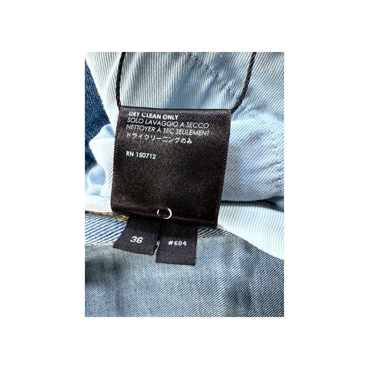 Amiri Flower Patch Light Wash Jeans