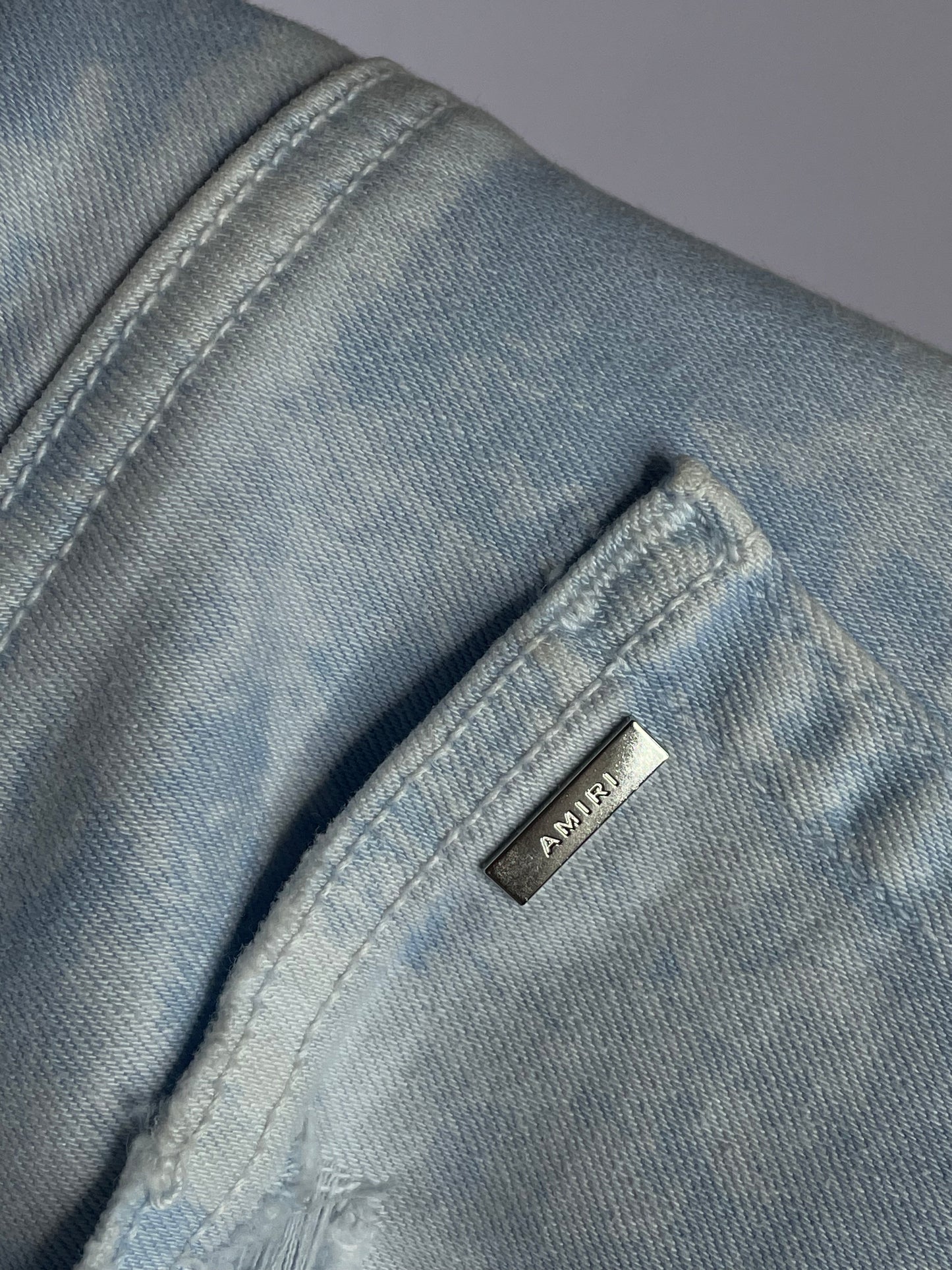 Amiri MX1 Light Blue Jeans