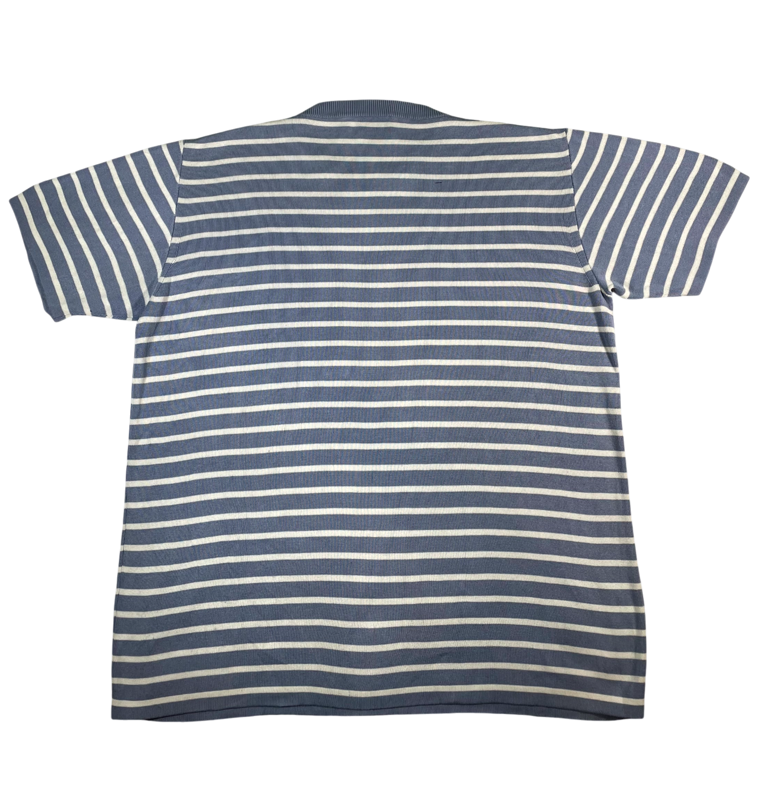 Dior Logo Striped Blue Tee