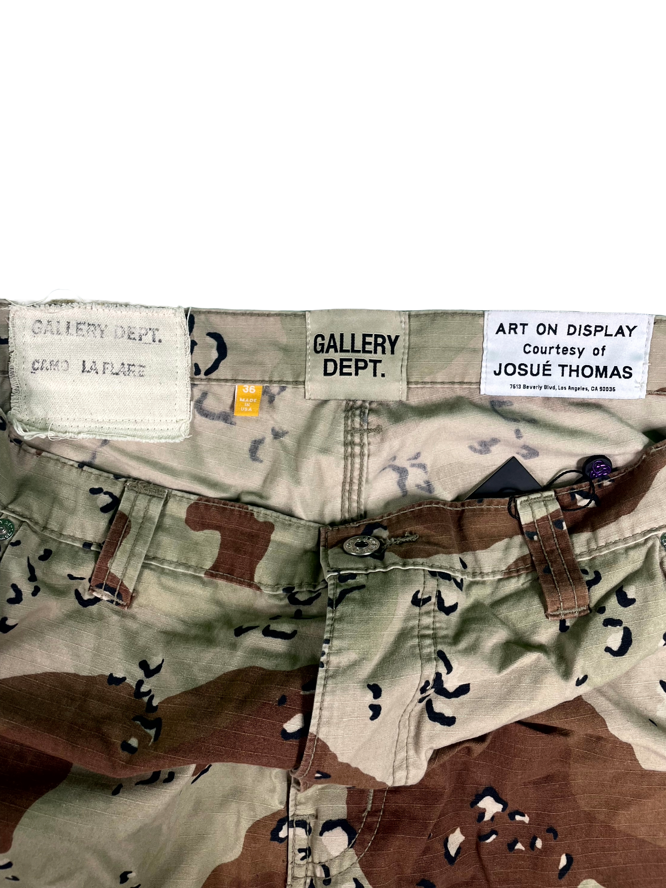 Gallery Dept Dessert Camo Flares Pants