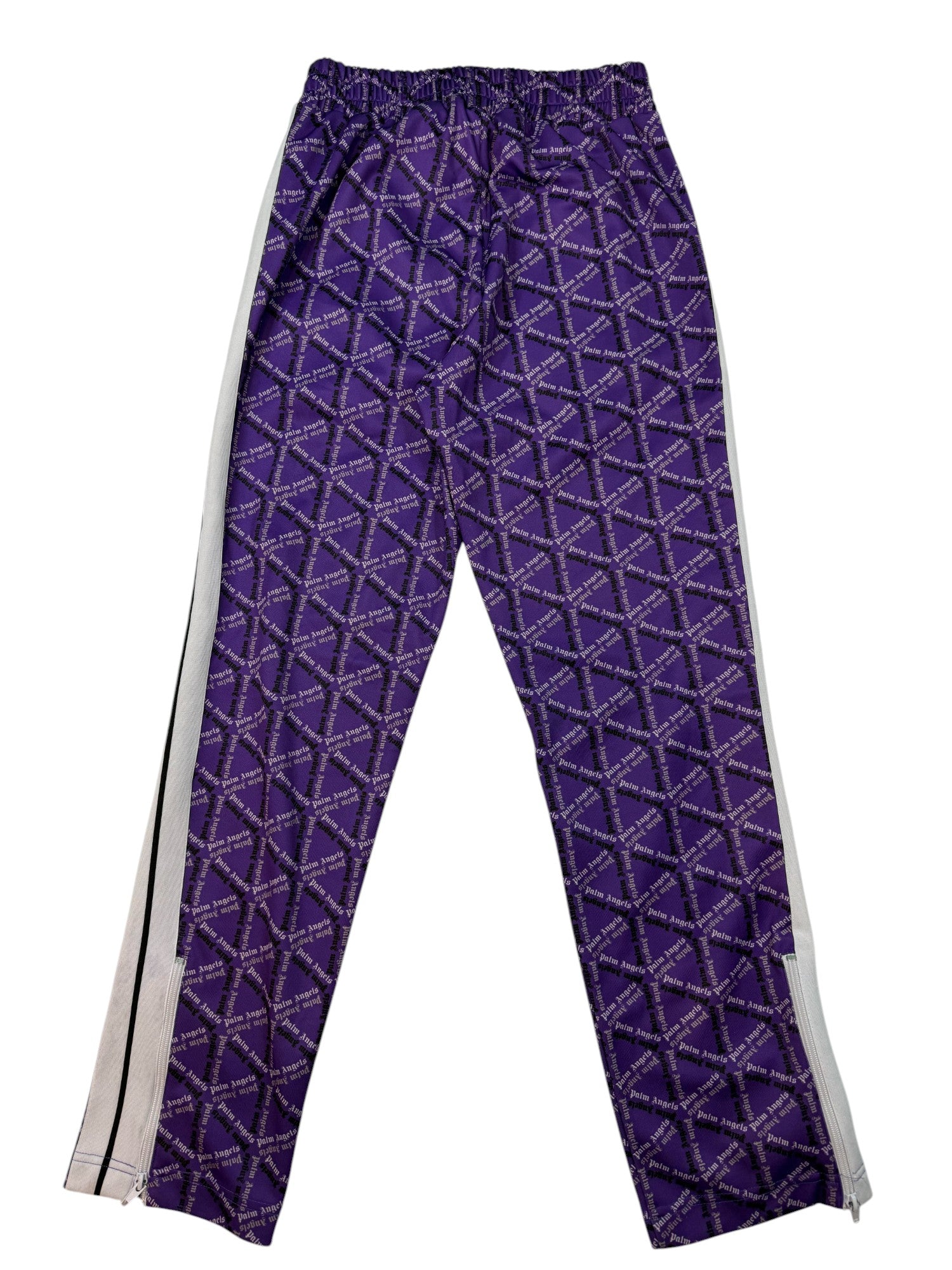 Palm Angels Purple Monogram Track Pants