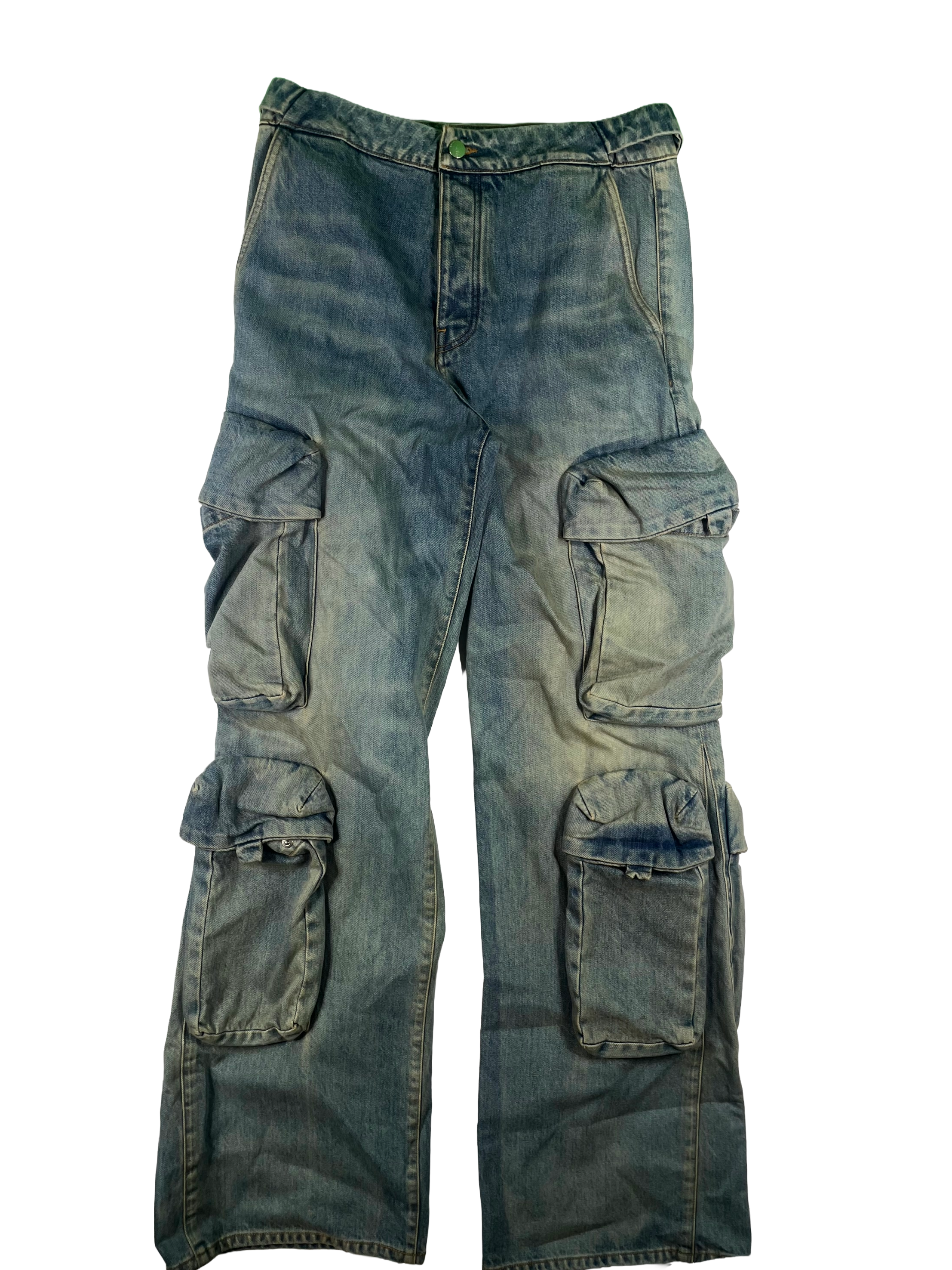 Amiri Cargo Light Wash Jeans