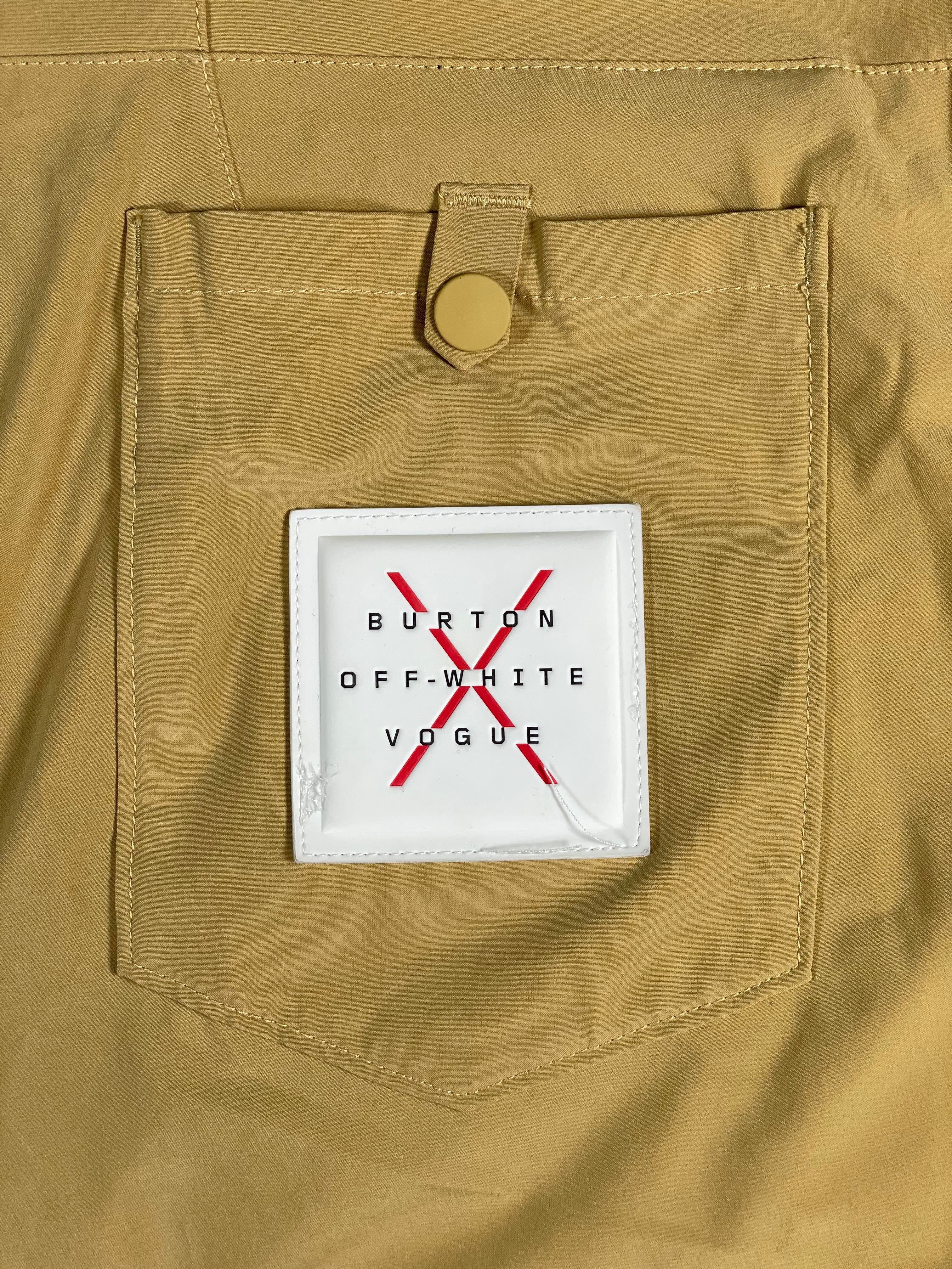 Off White x Burton x Vogue Ski Suit Accessories