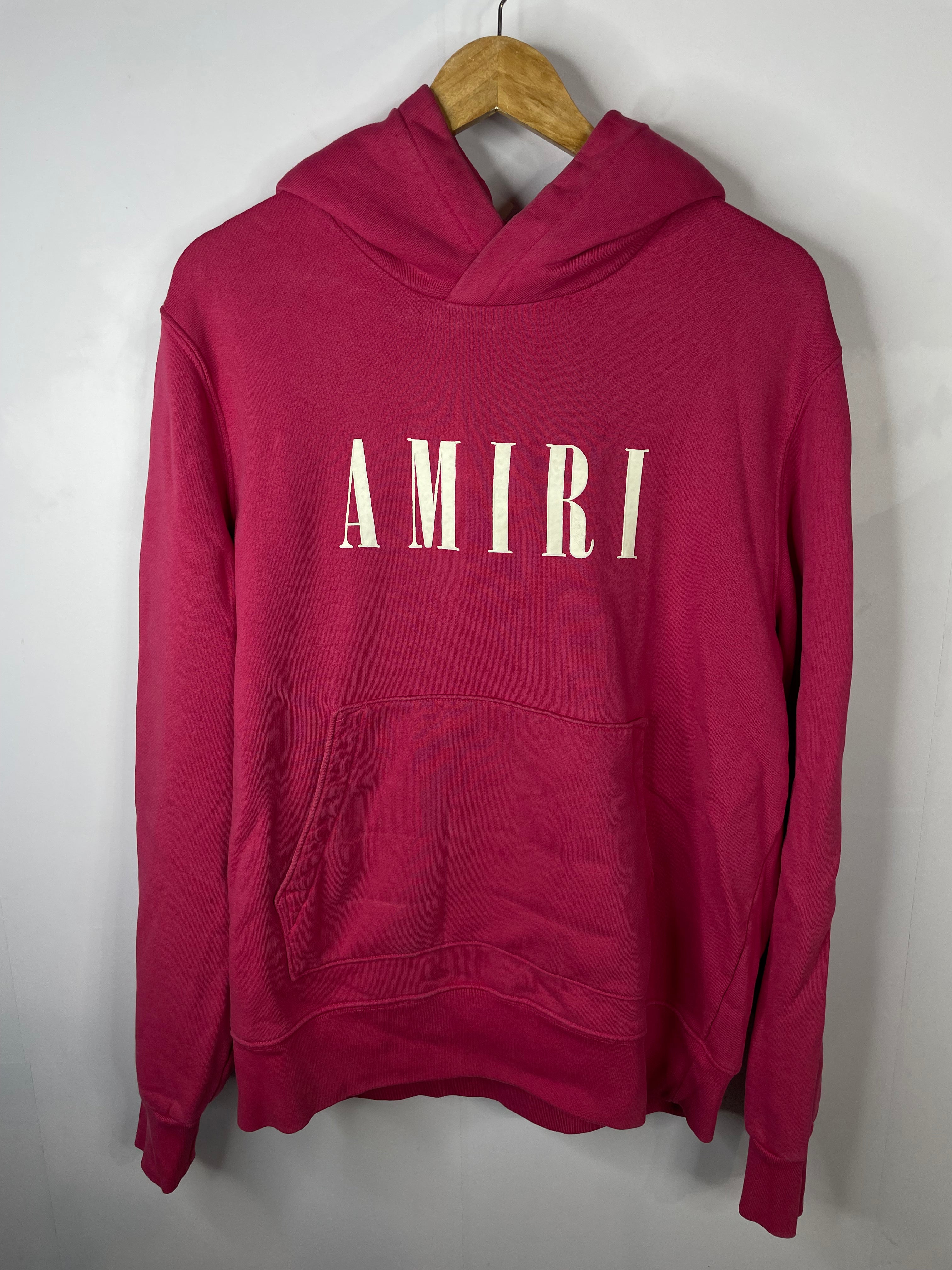 Amiri Core Logo Pink Hoodie