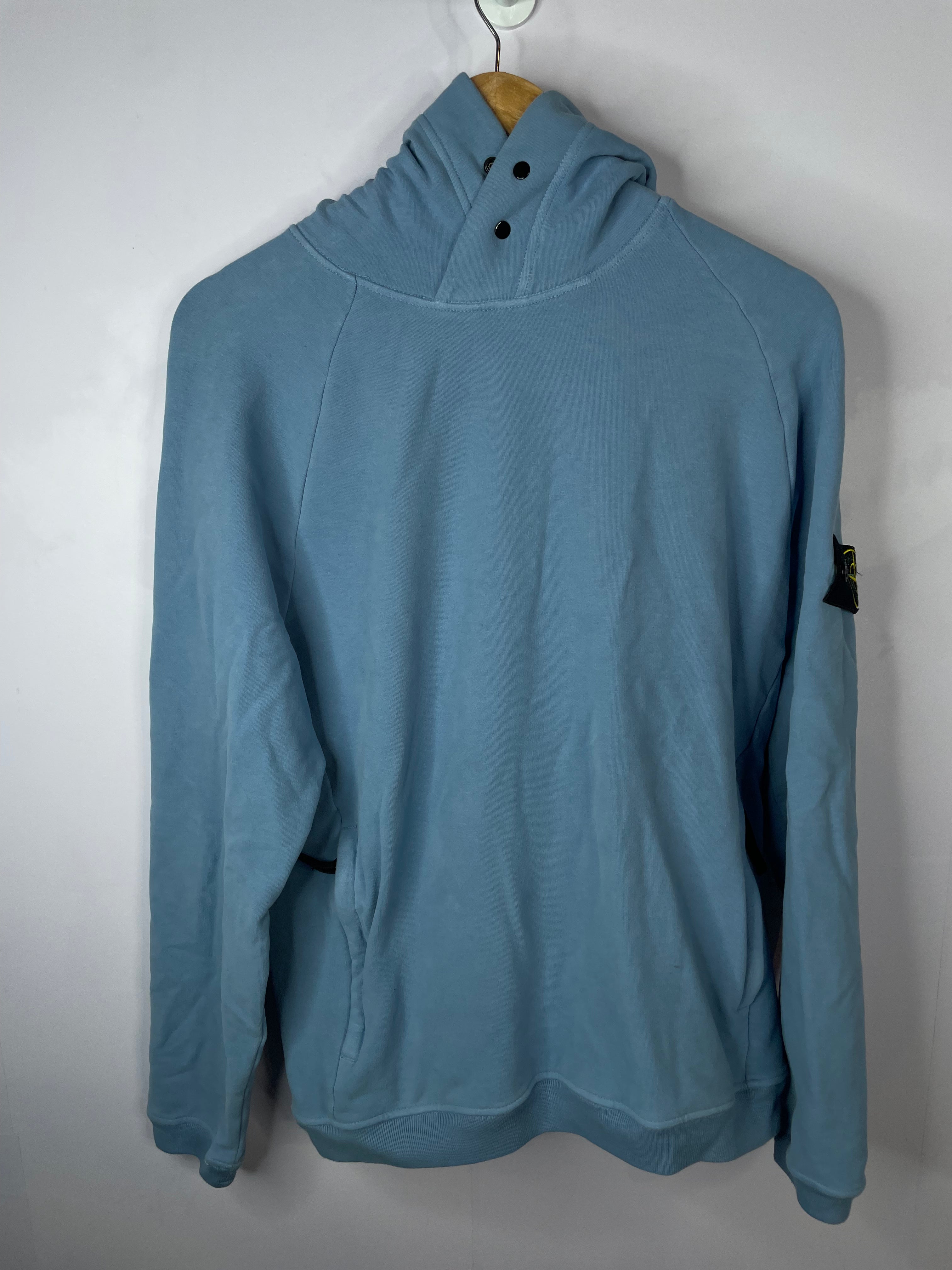 Stone Island Light Blue Hoodie