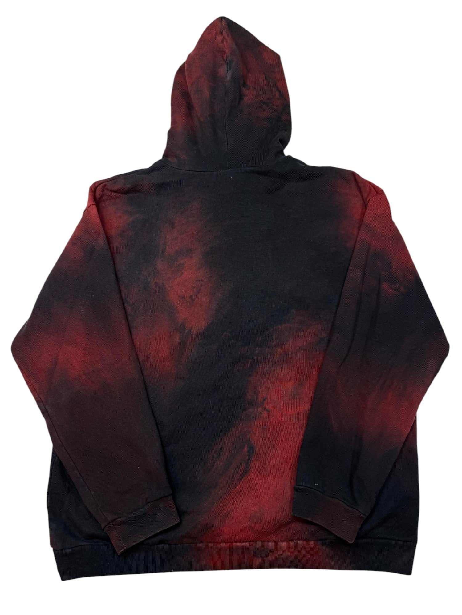 Warren Lotas Red & Black Zip Hoodie
