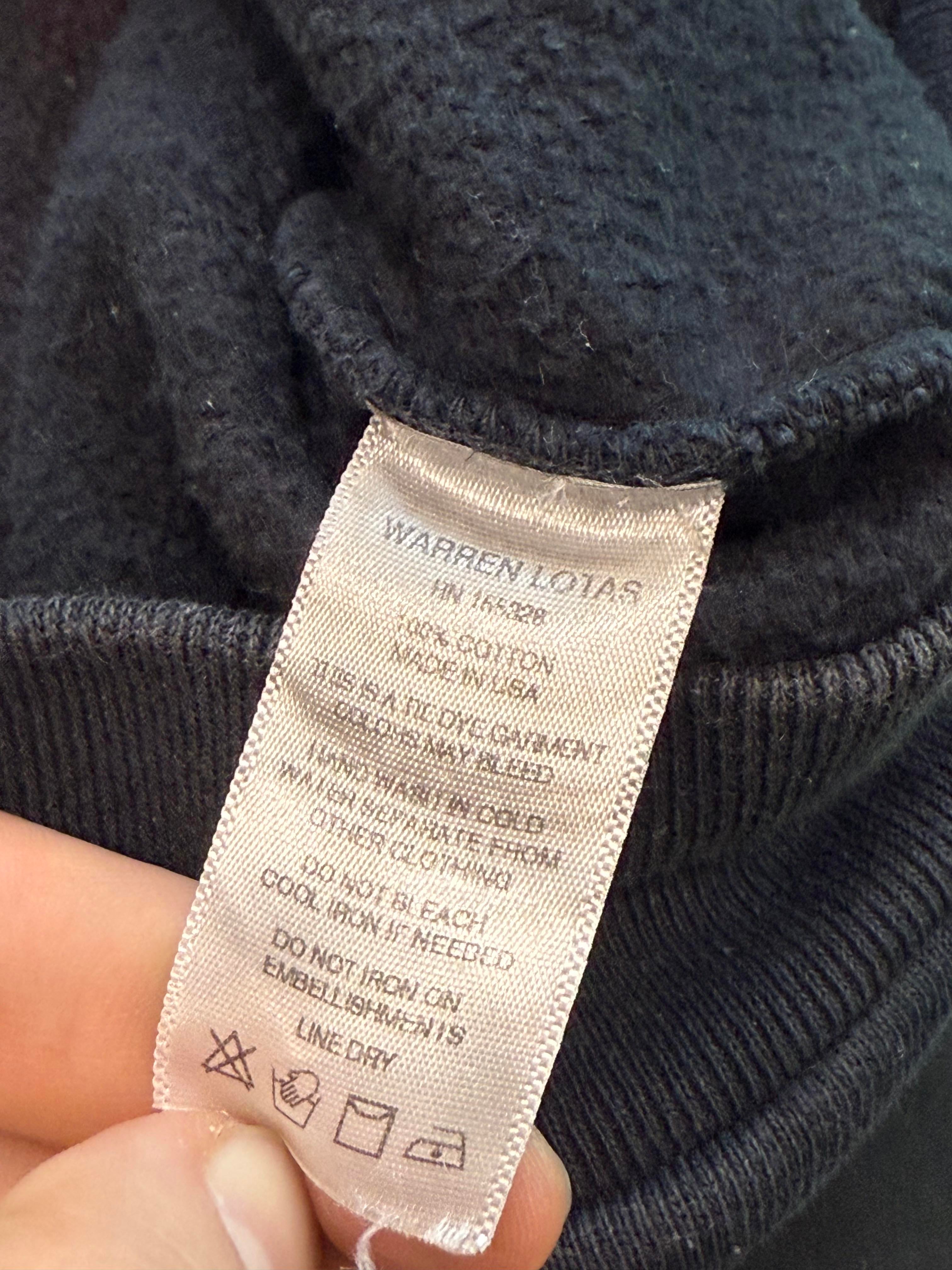 Warren Lotas Red & Black Zip Hoodie