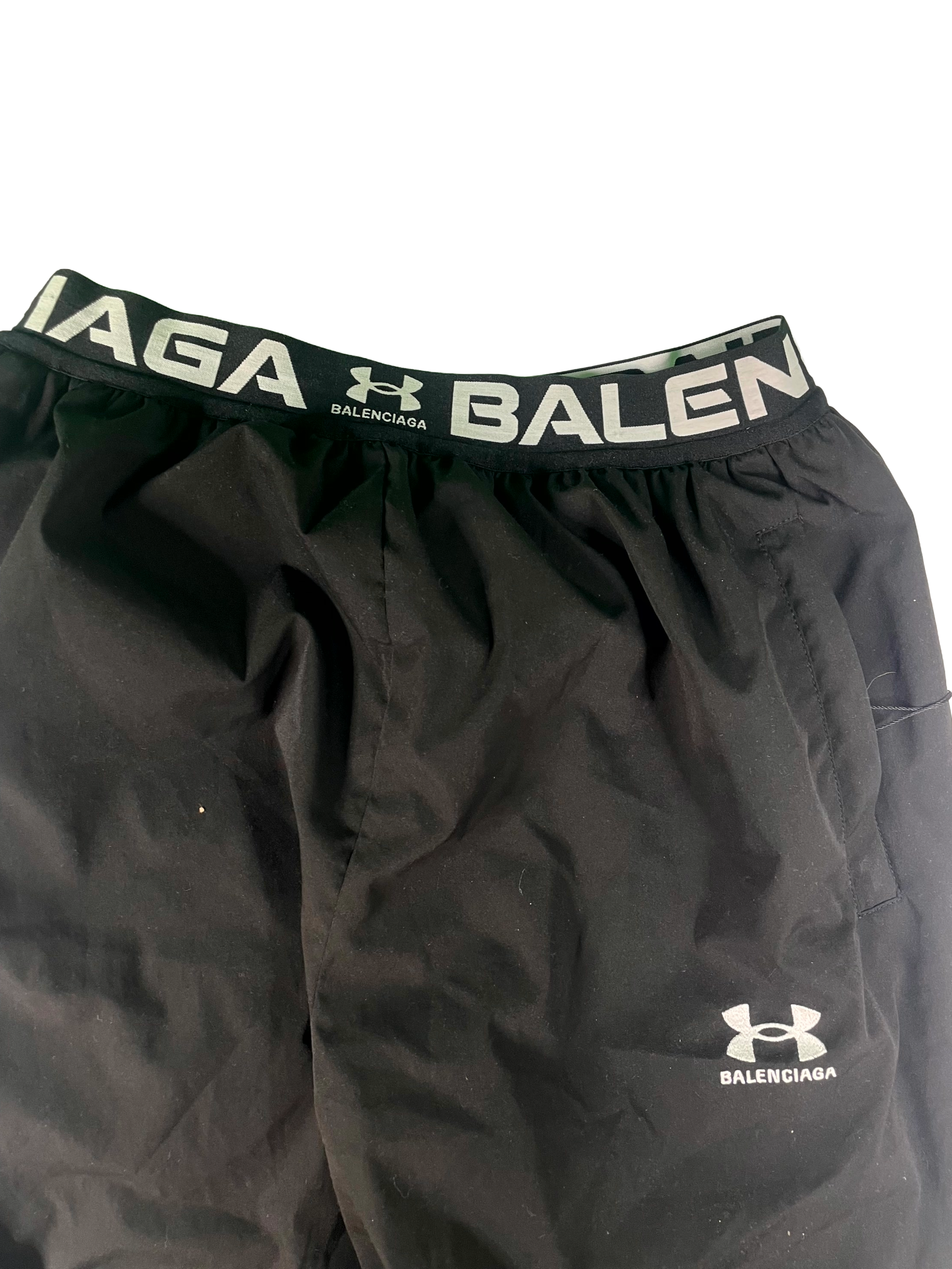 Balenciaga Under Armour Reversible Track Black Pants