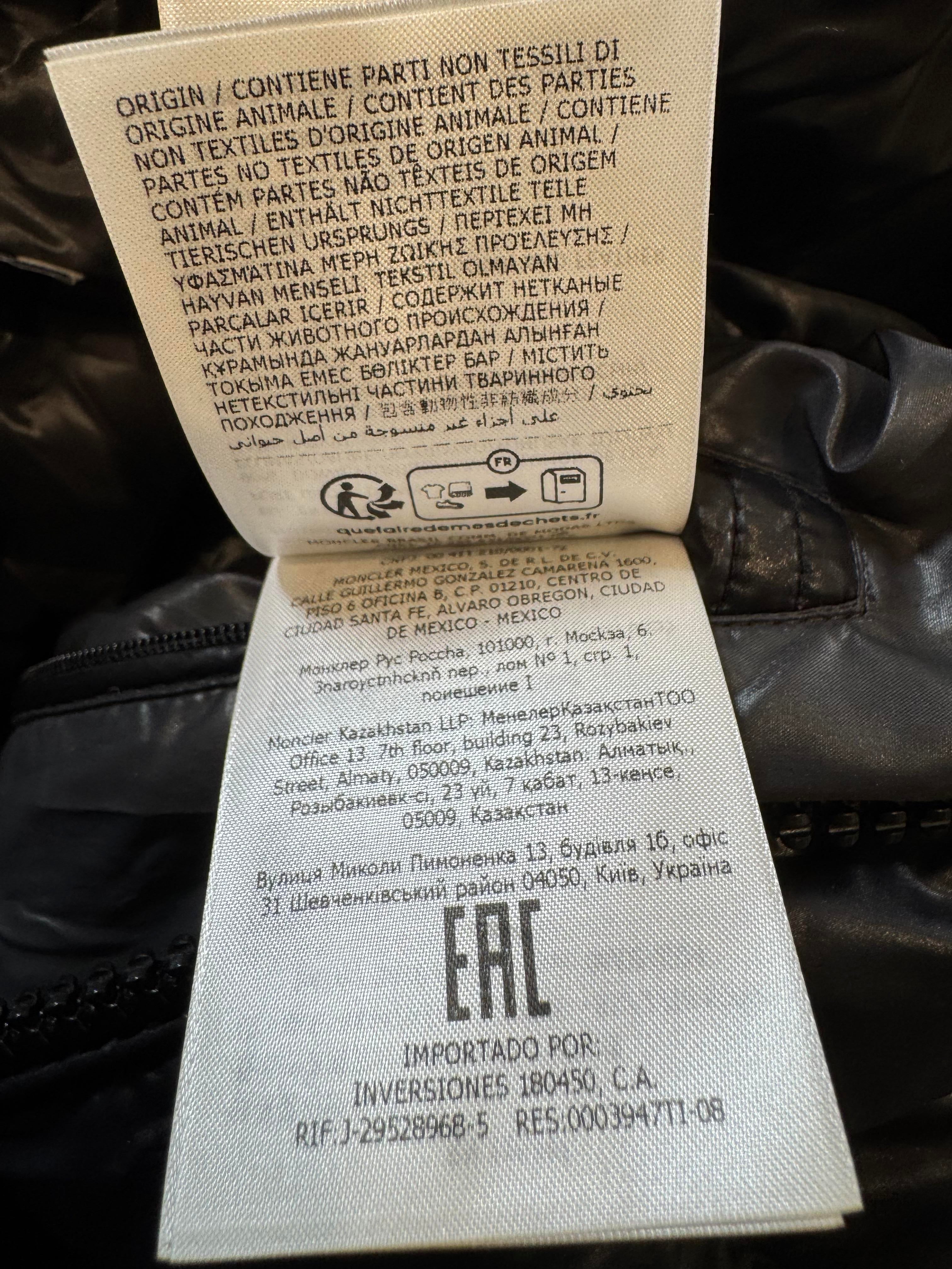 Mackage Black Sleeve Logo Puffer Coat