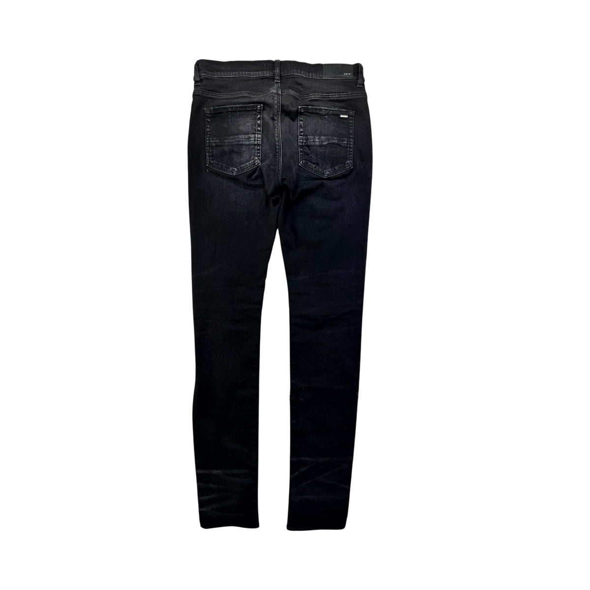 Amiri "MX1" Paisley Black Wash & Brown Jeans
