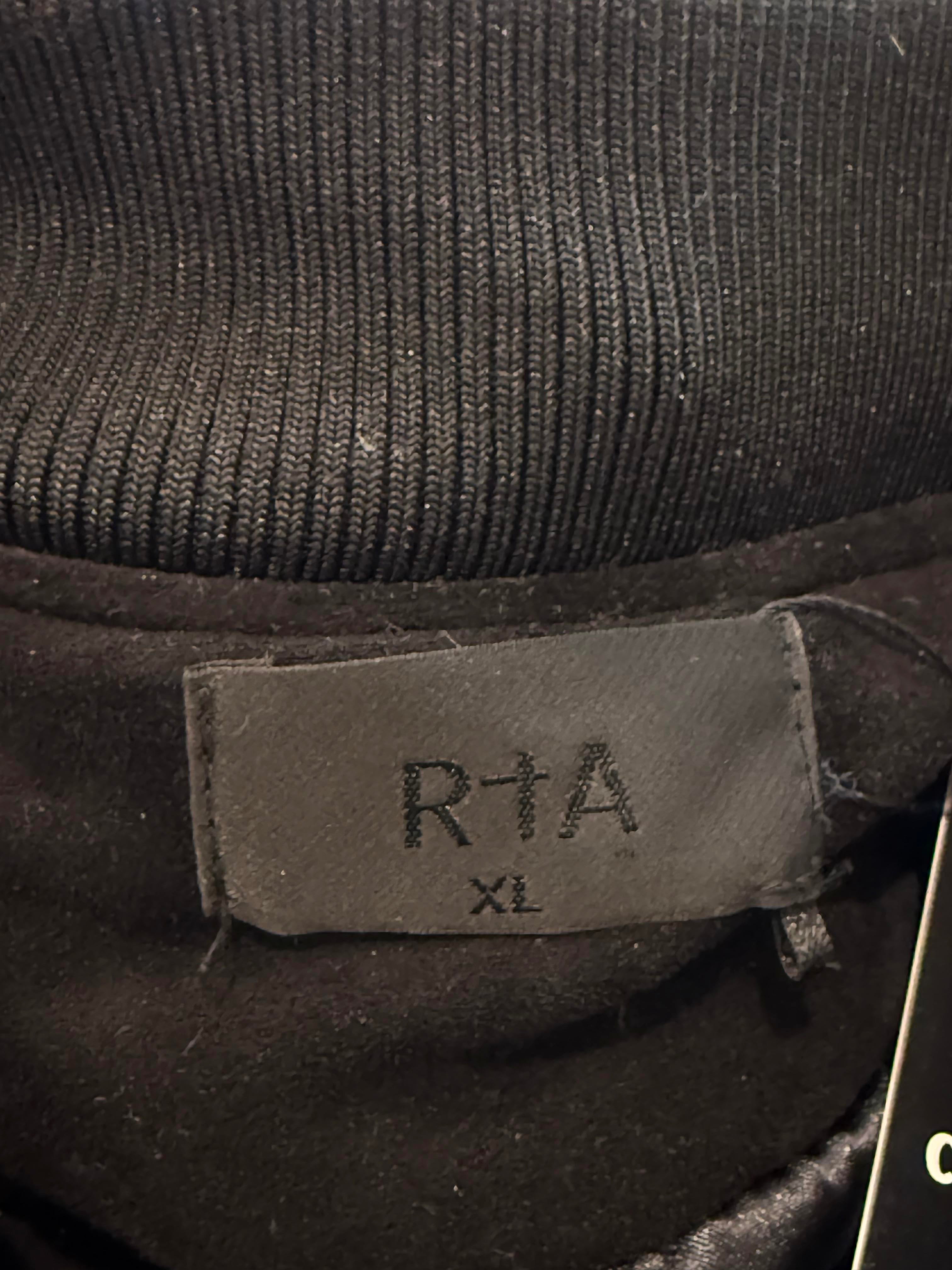 RTA Road To Awe Velour Varsity Jacket