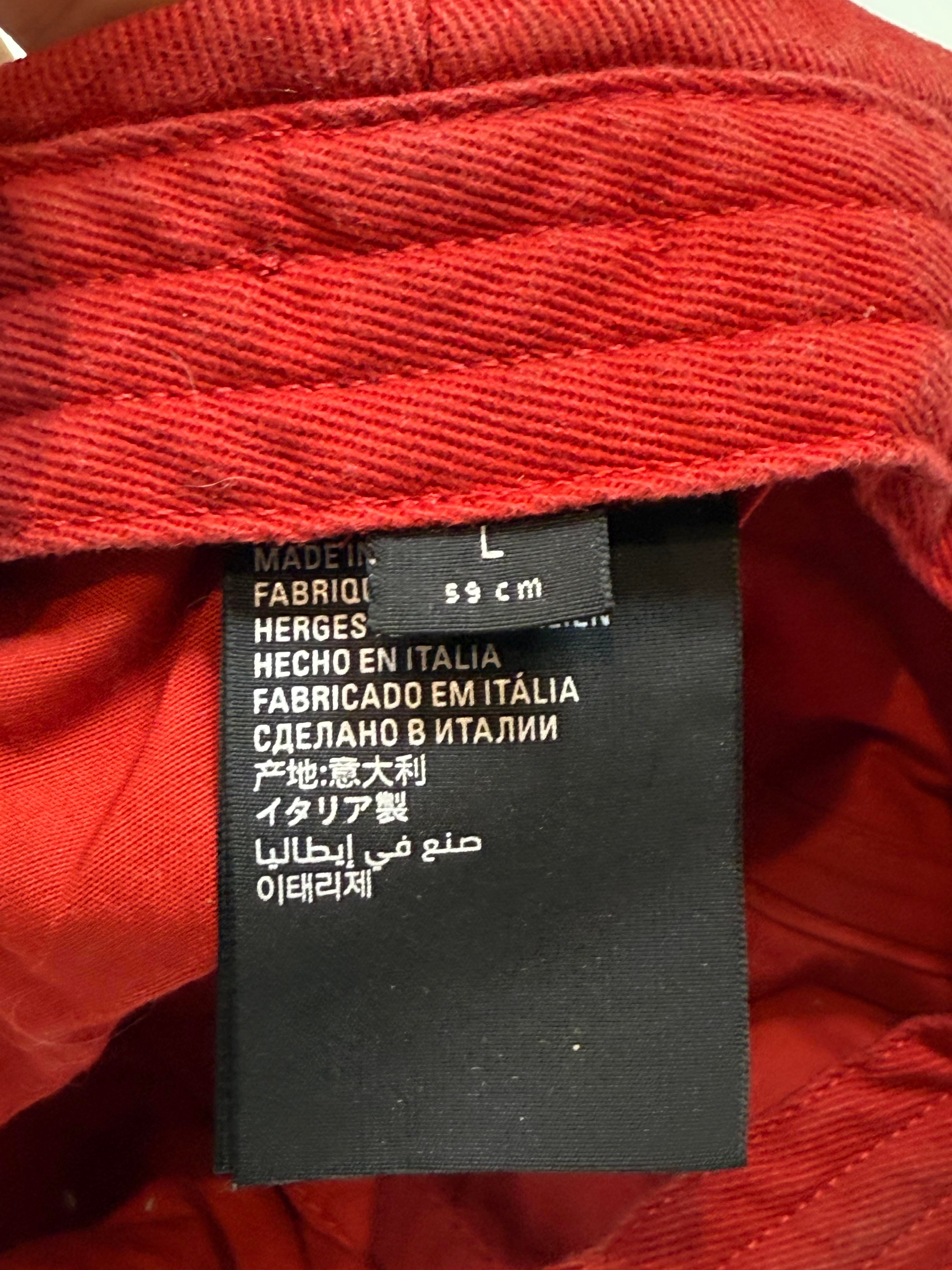 Balenciaga Distressed Dad Red Cap