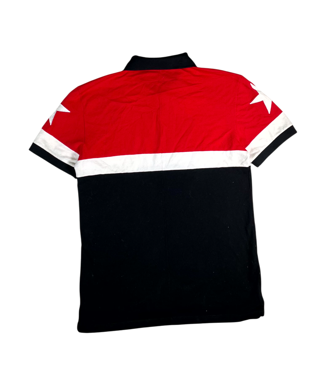Givenchy Star Red, Black & White Polo Shirt