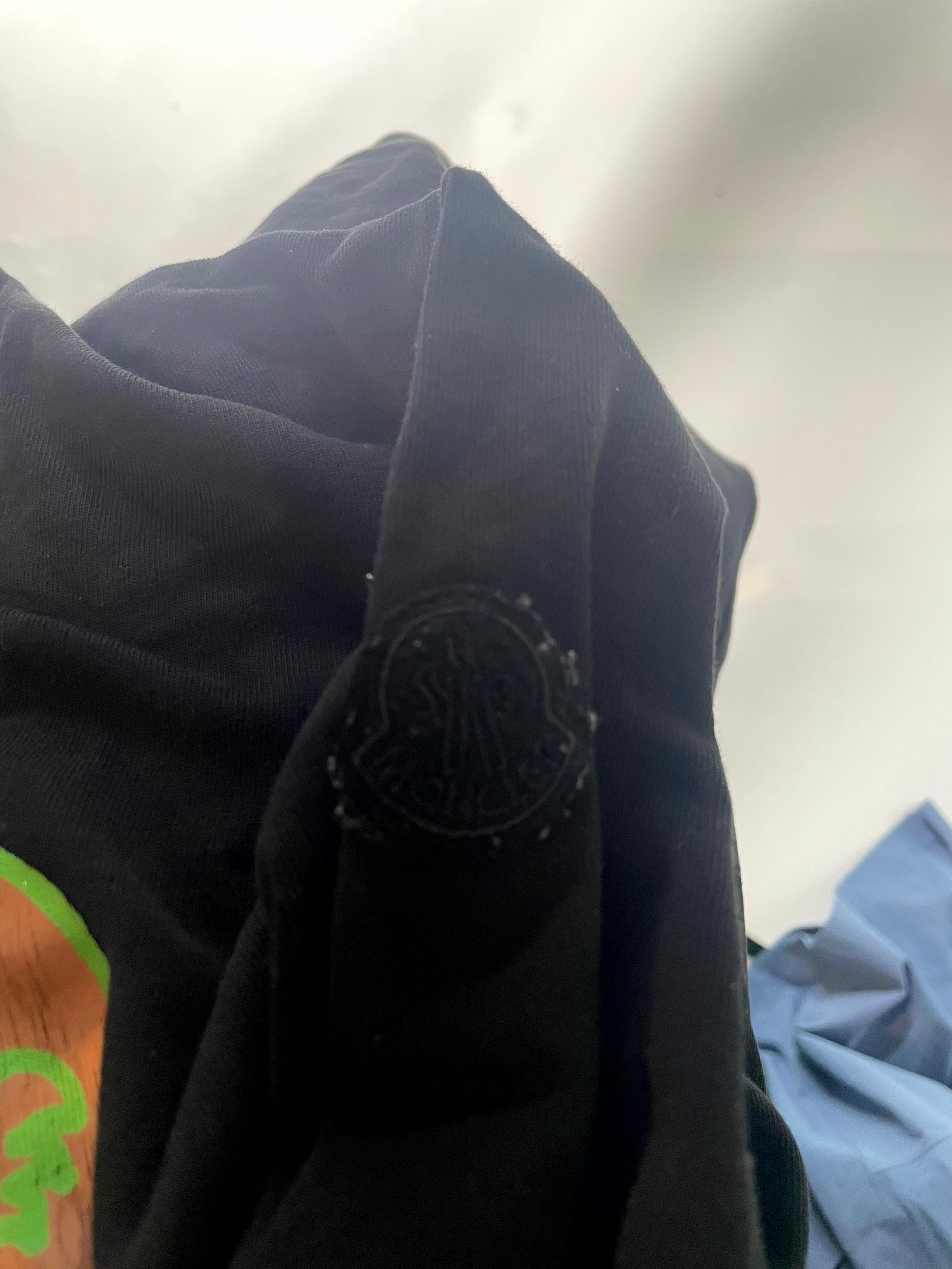 Moncler Logo LS Brown & Green Shirt