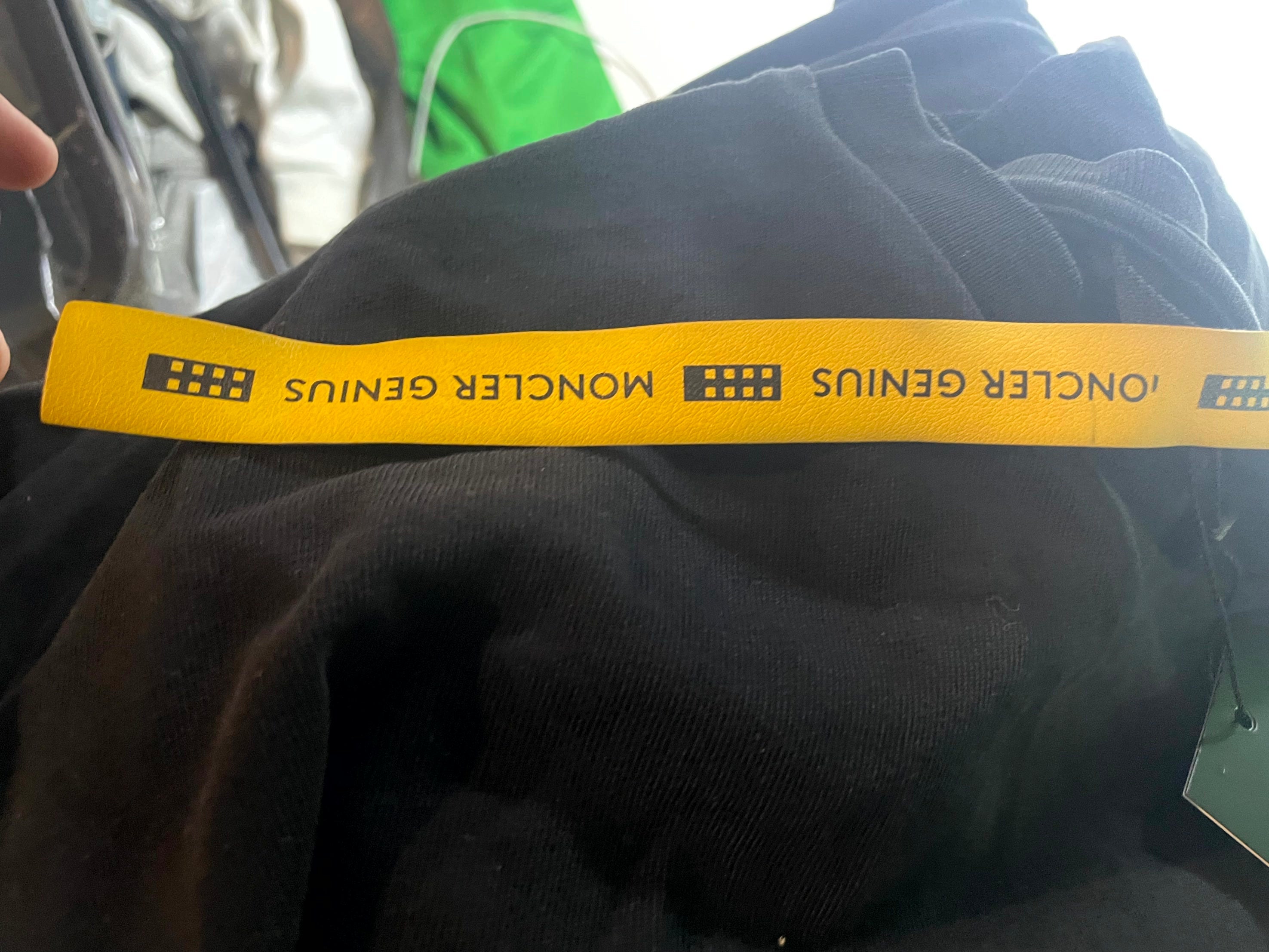 Moncler Logo LS Brown & Green Shirt