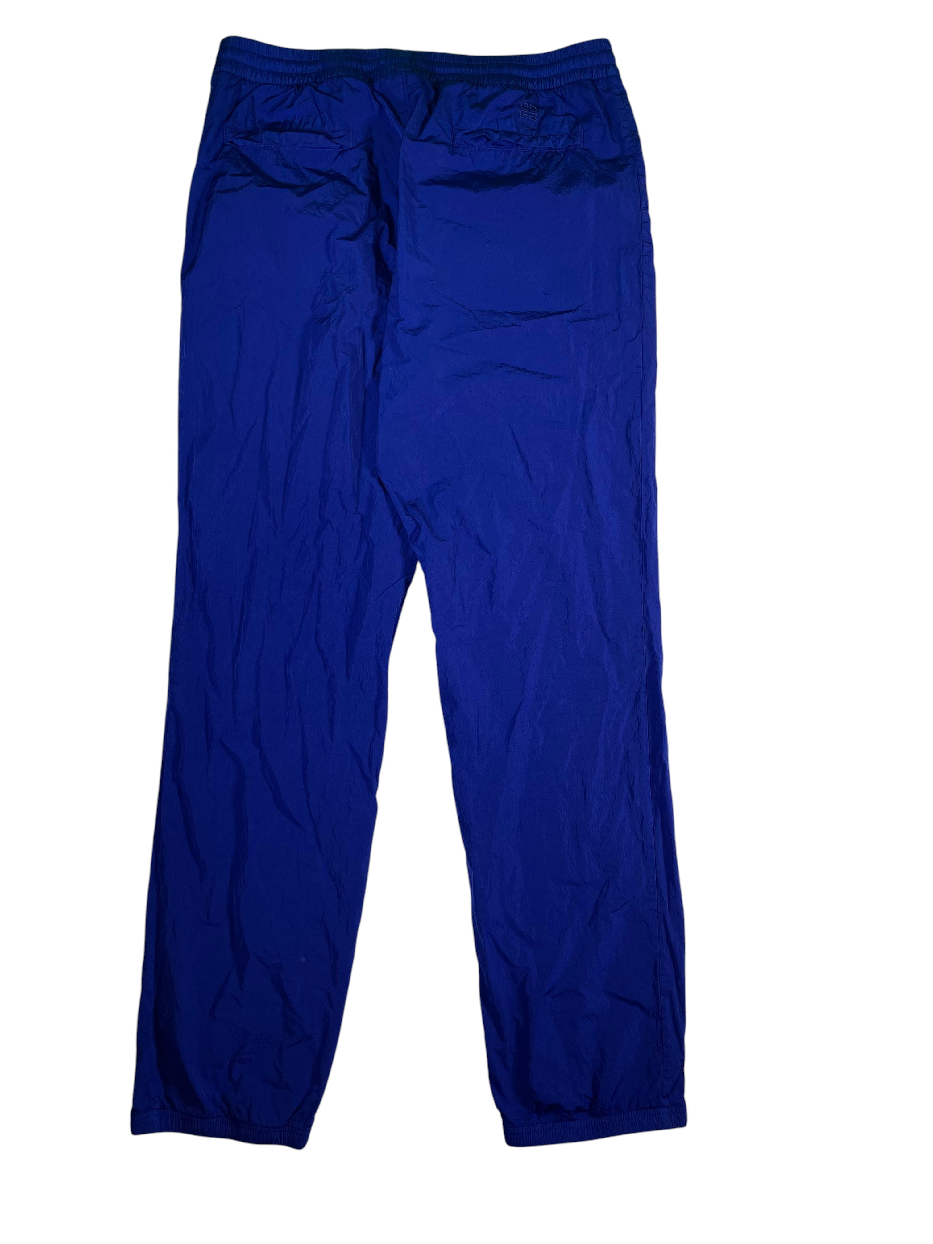 Givenchy Blue Nylon Track Pants