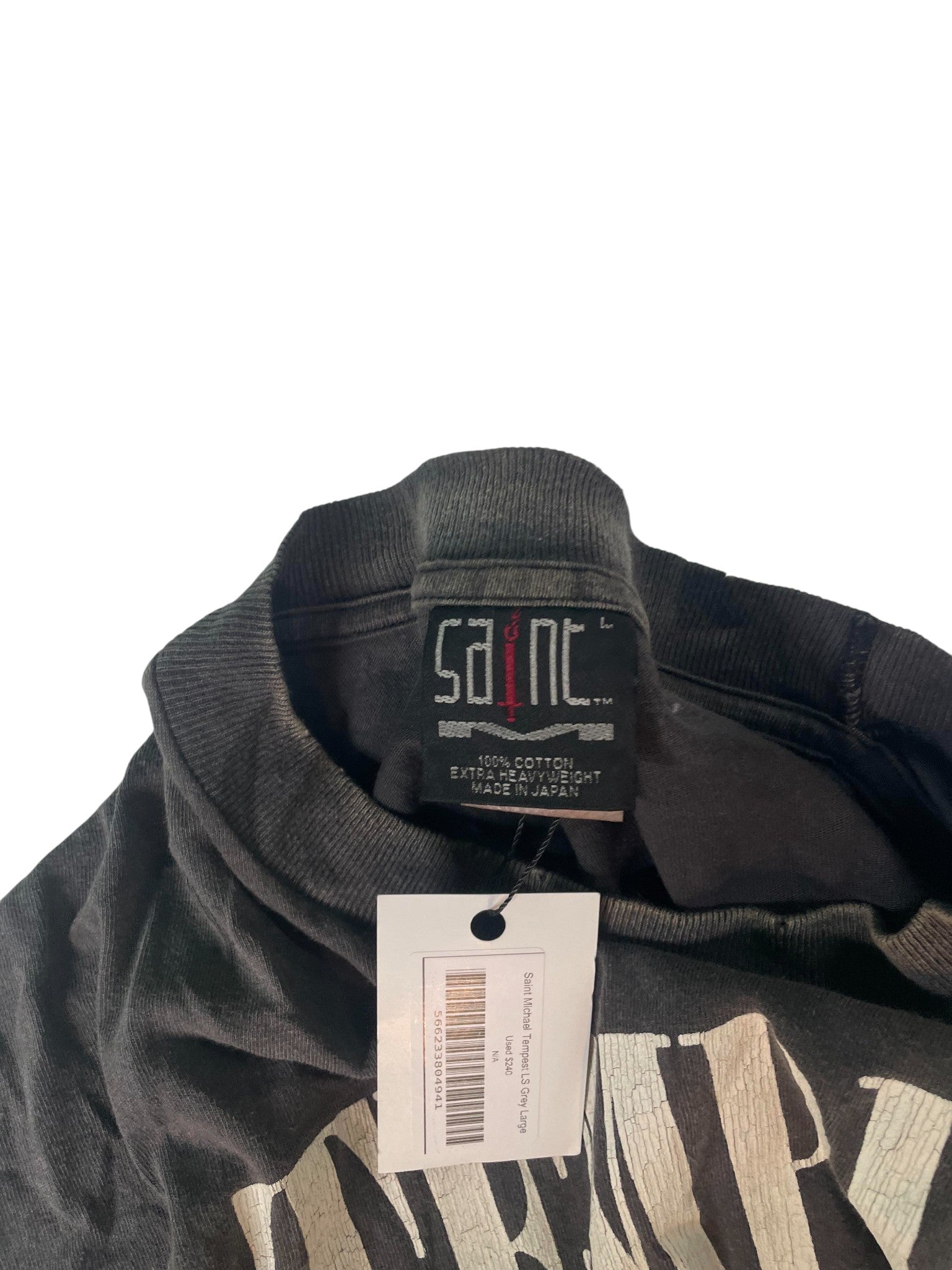 Saint Michael 'Tempest' Grey Long Sleeve