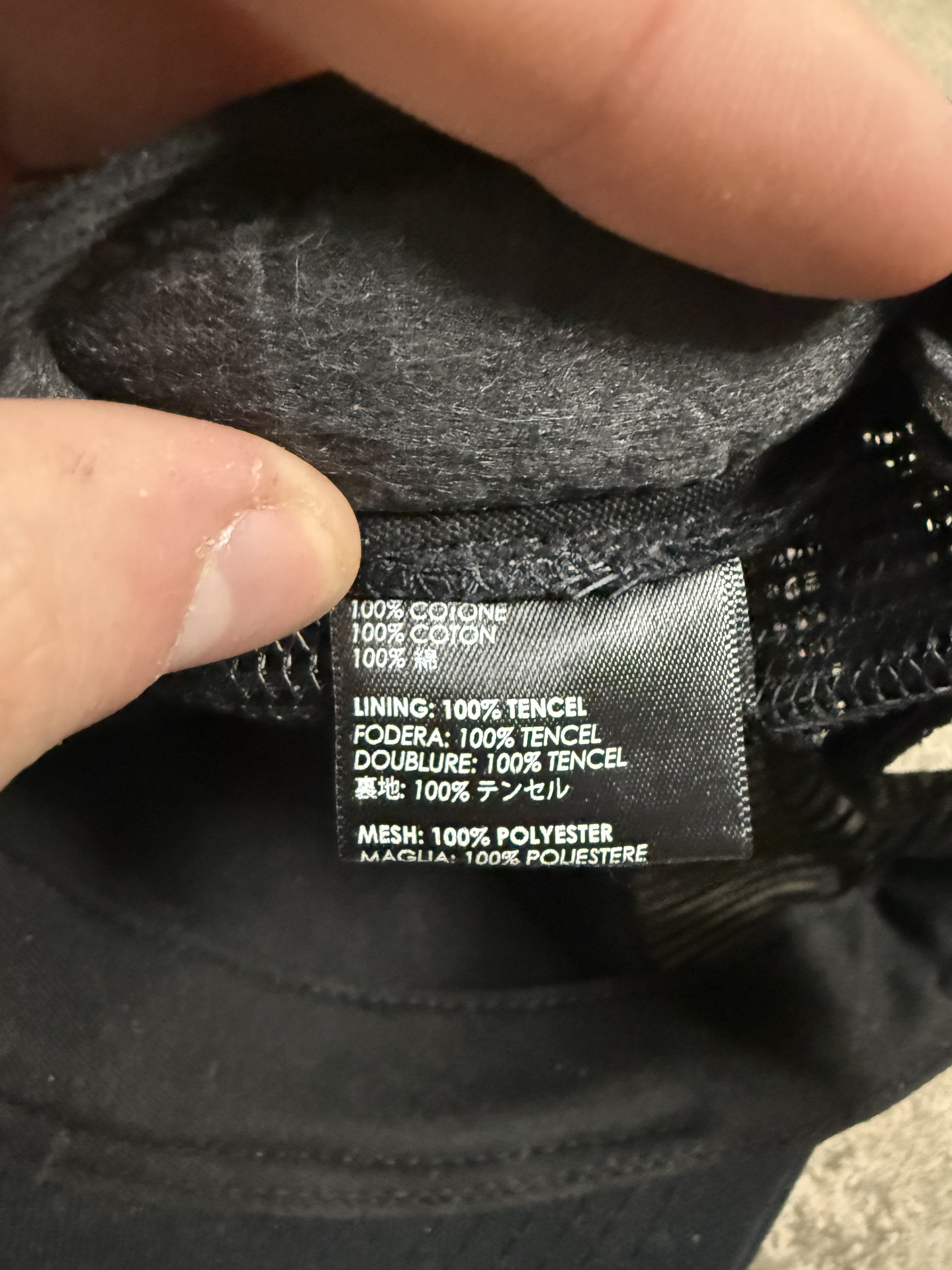 Amiri Core Logo Trucker Black Pink Used OS