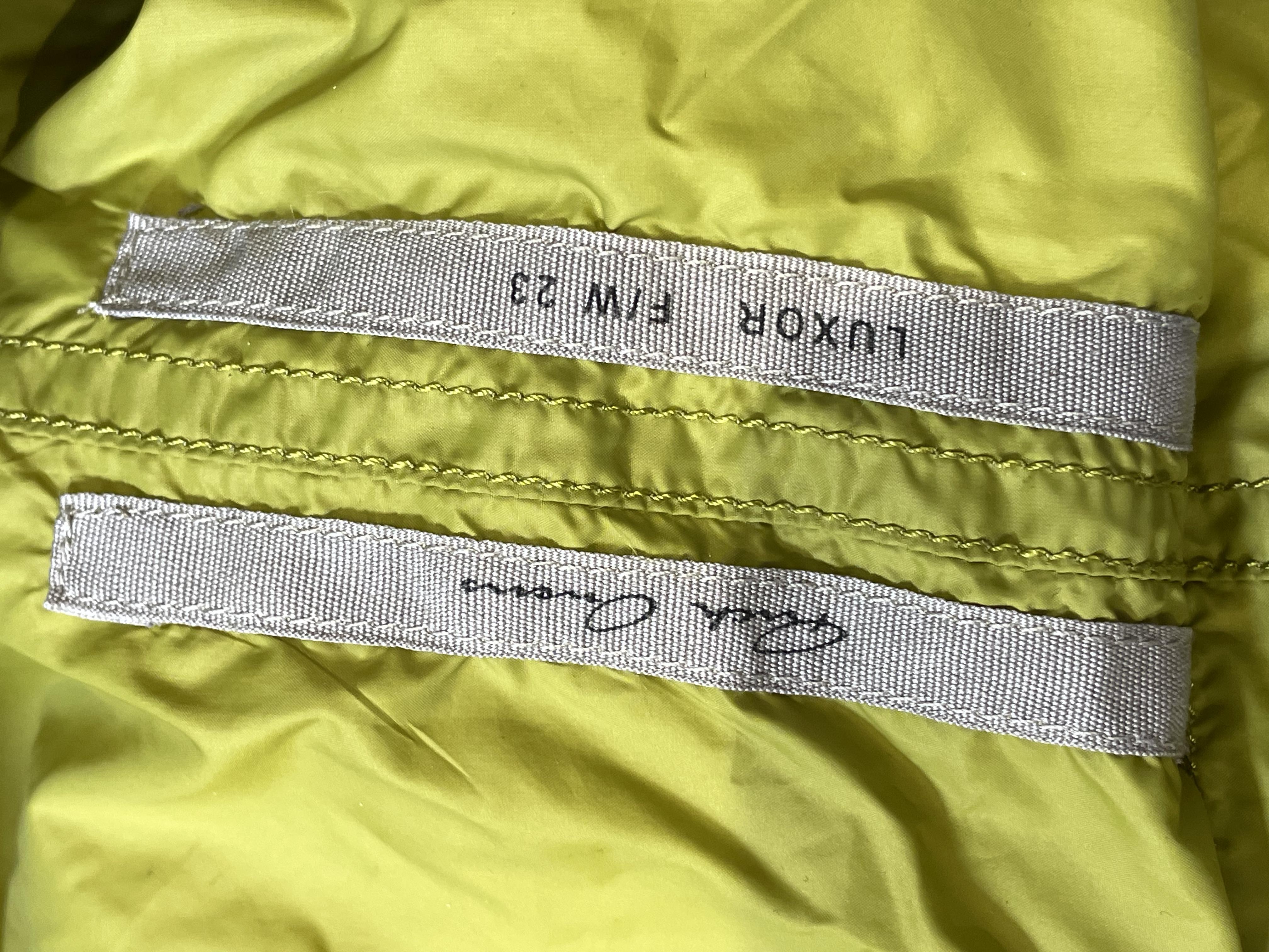 Rick Owens Cropped Lime Puffer Jacket