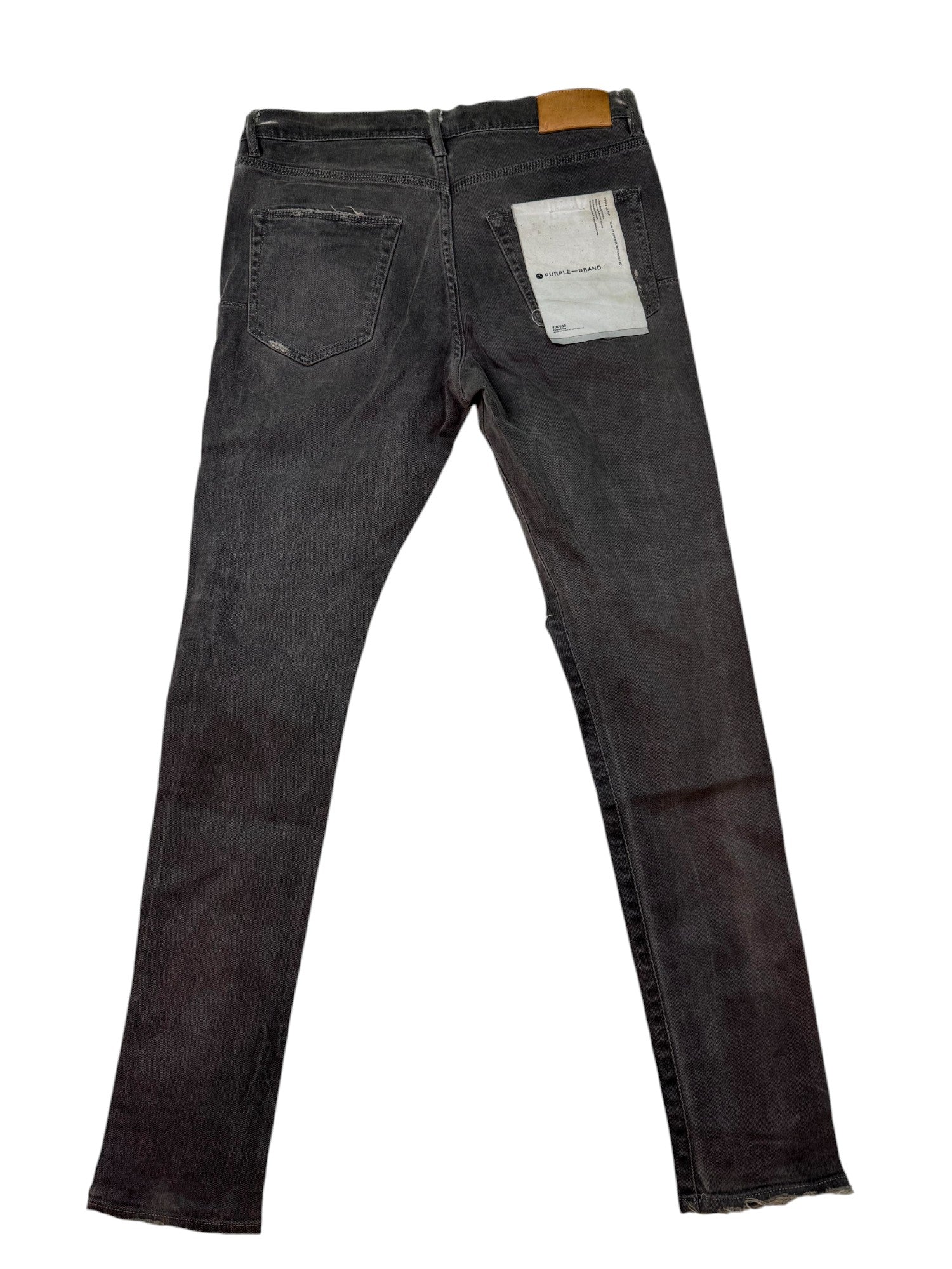Purple Brand Grey Dirty Wash Jeans