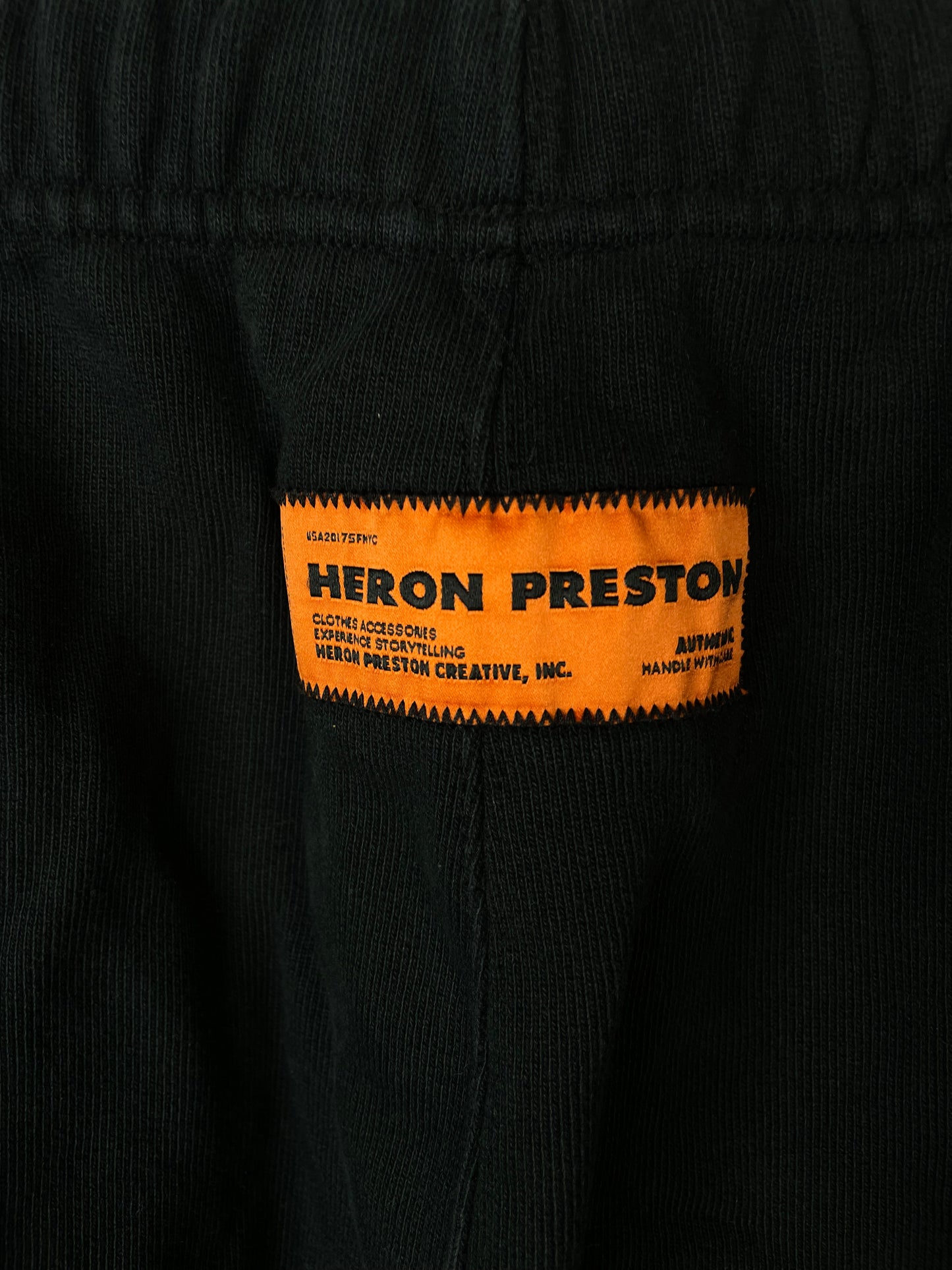 Heron Preston Black & White Sweatpants