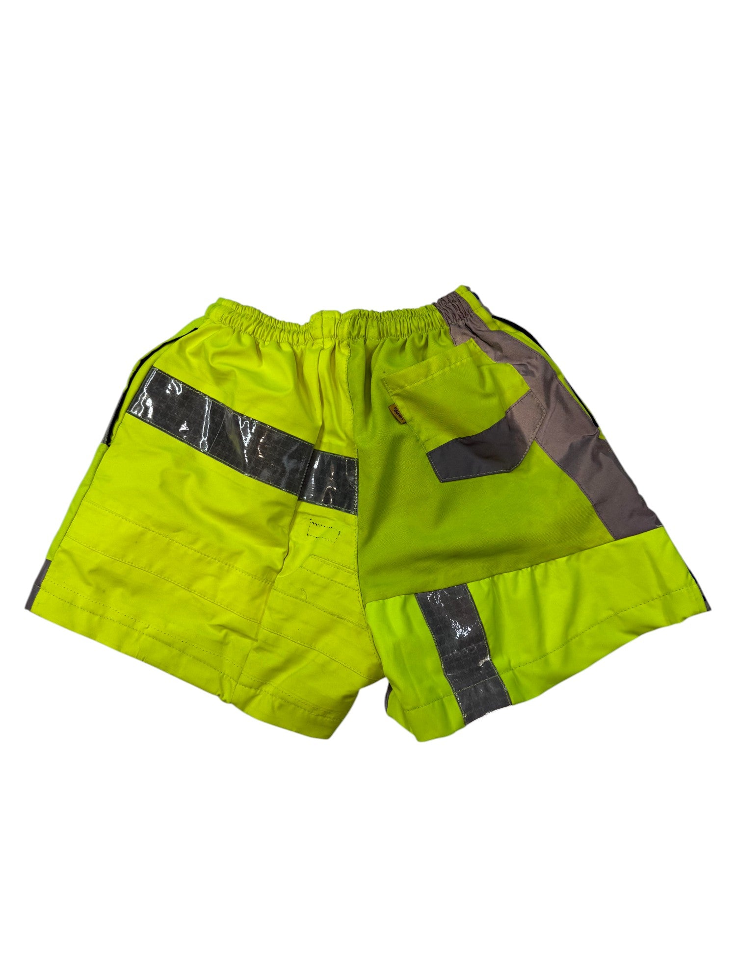 Gallery Dept Neon Yellow Reflective Shorts