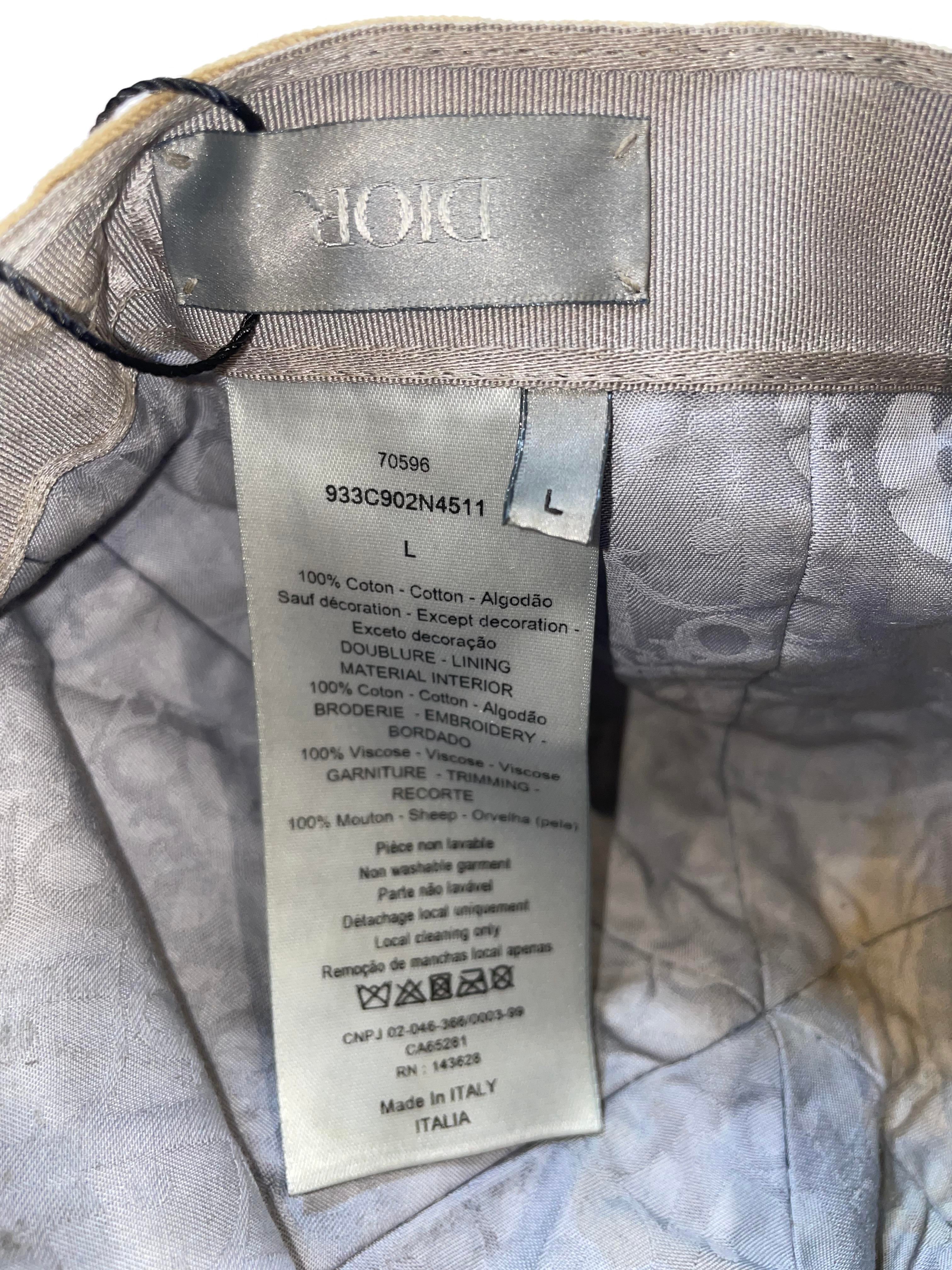 Dior x Cactus Jacket Beige & Pink Cap