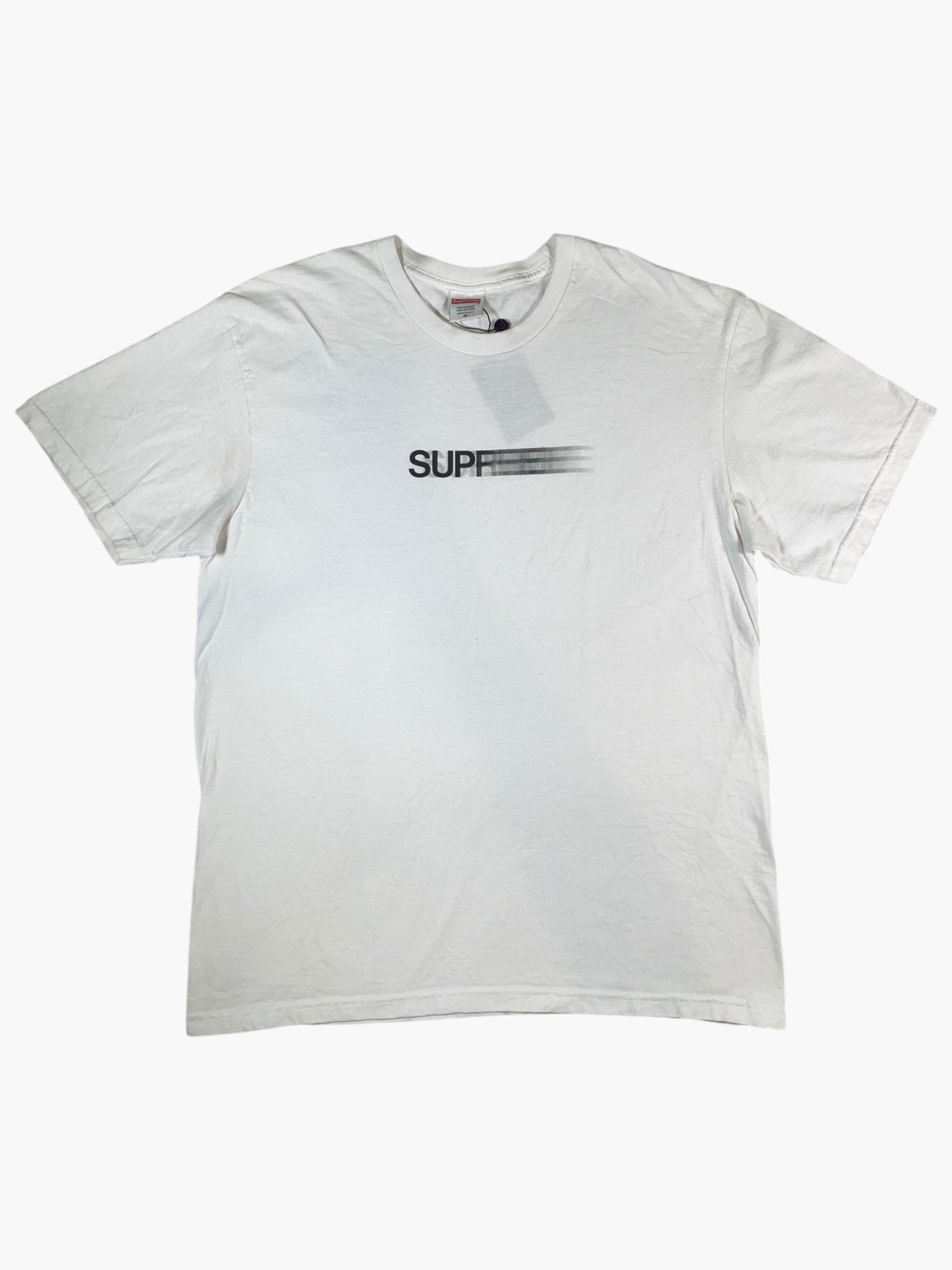 Supreme Motion Logo White & Black Tee