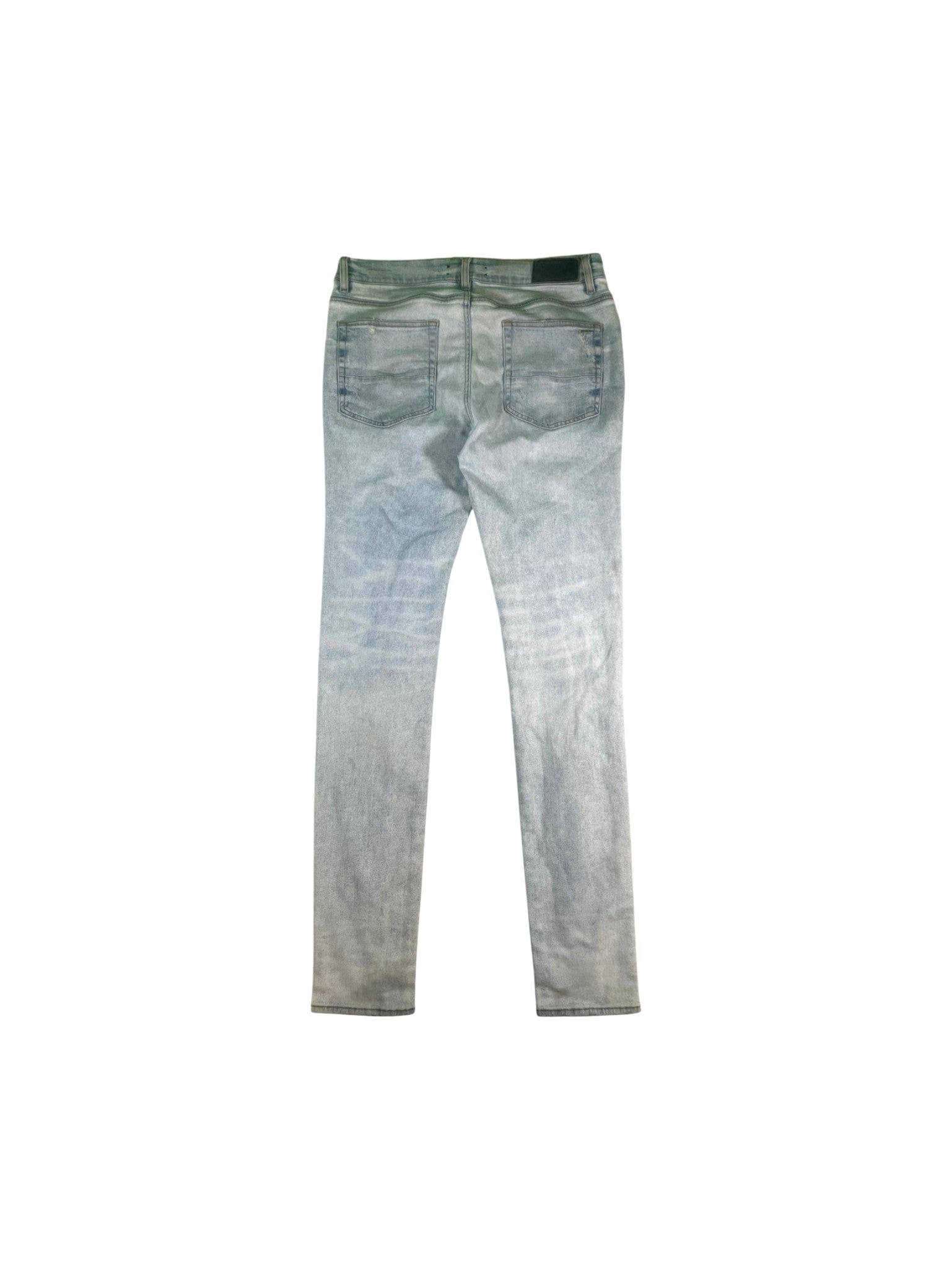 Amiri "MX1 Patch" Stone Wash & Multicolor Jeans