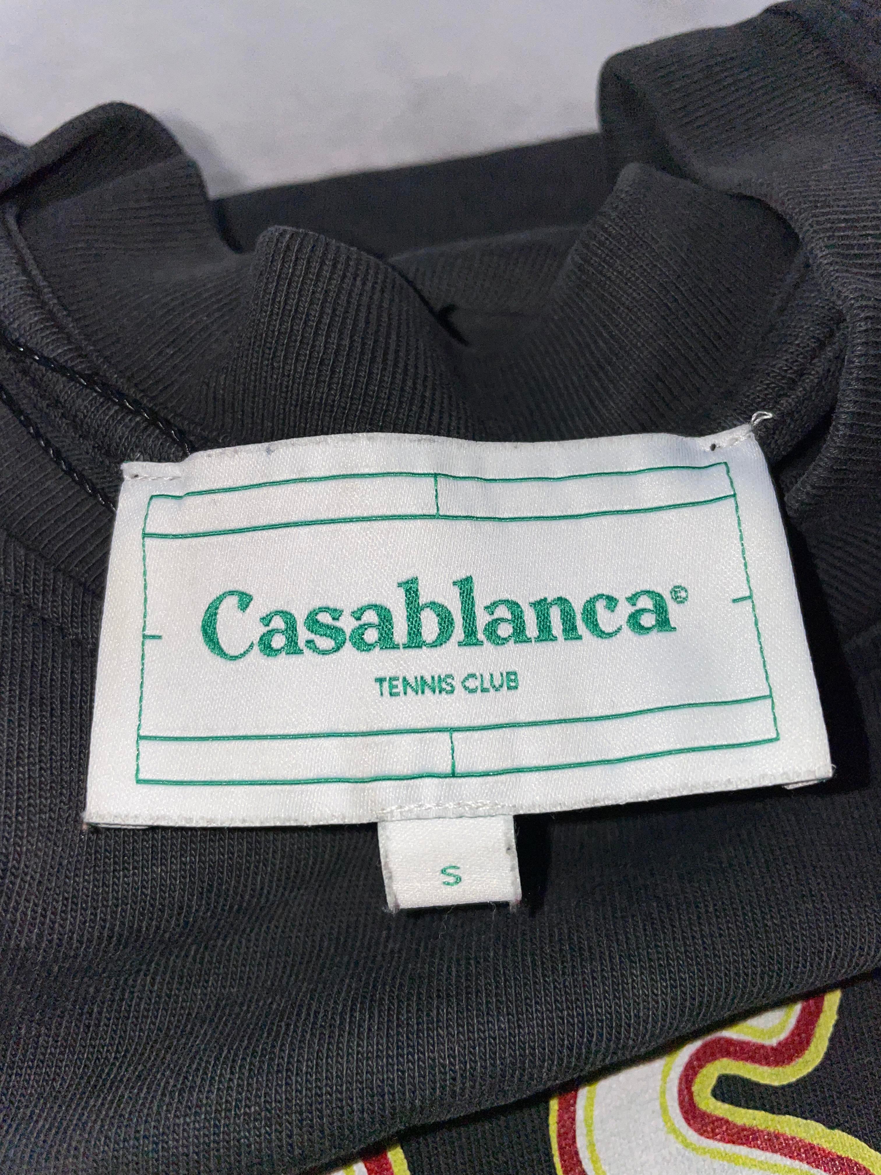 Casablanca Casa Way Black Wash Tee