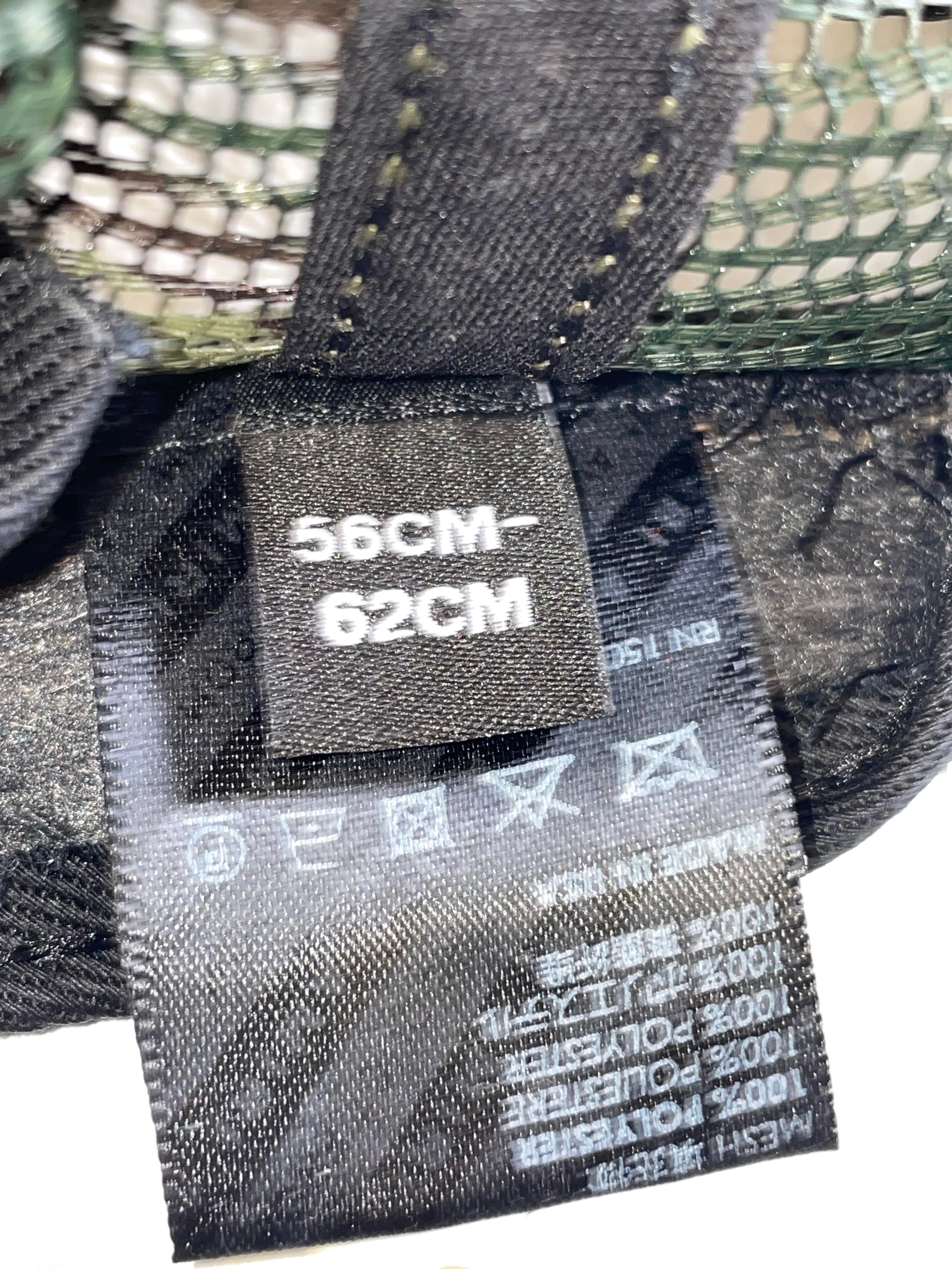 Amiri Orange Core Logo Camo Hat