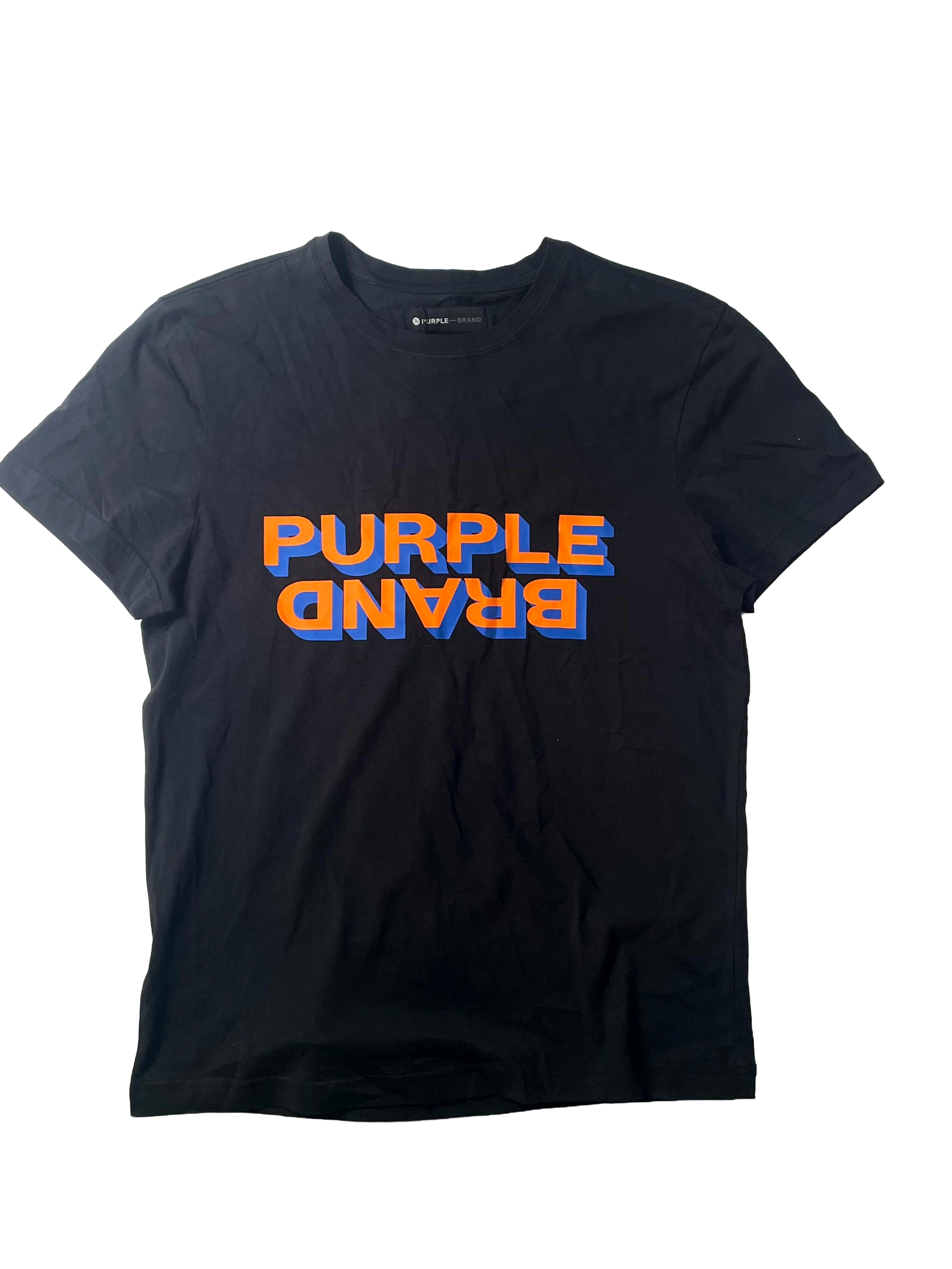 Purple Brand Purple & Orange Tee