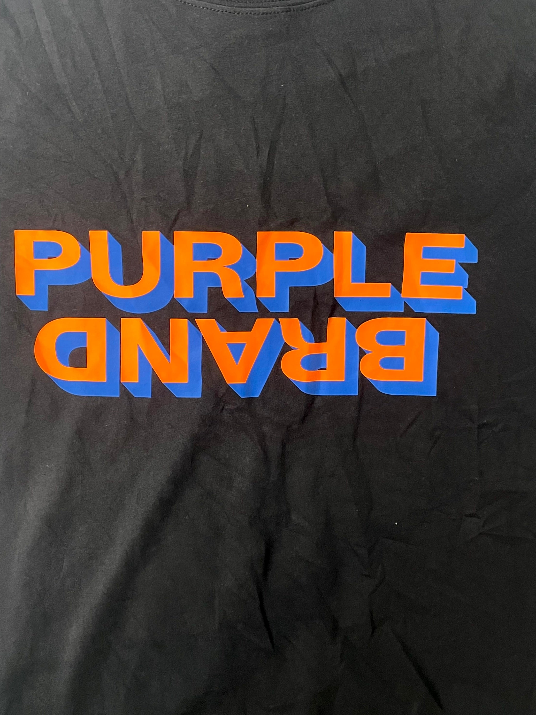 Purple Brand Purple & Orange Tee