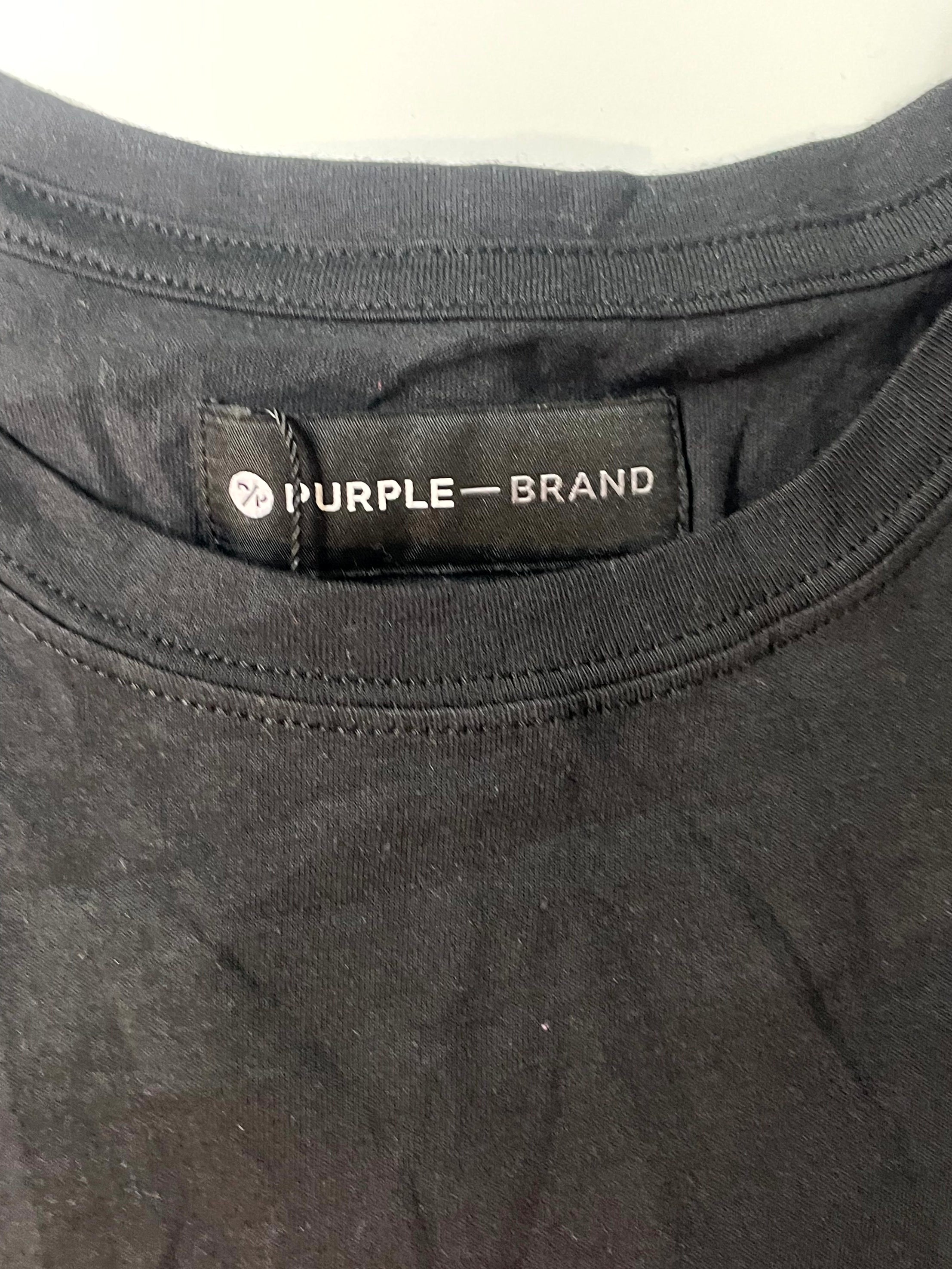 Purple Brand Purple & Orange Tee