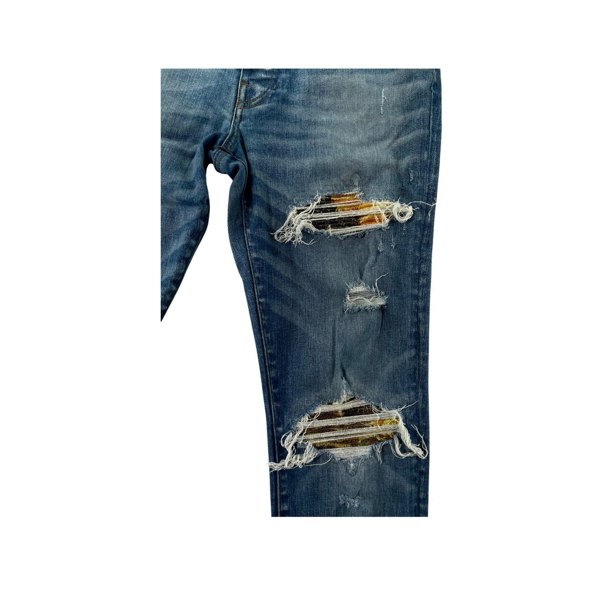 Amiri "MX1" Aloha Light Wash Jeans