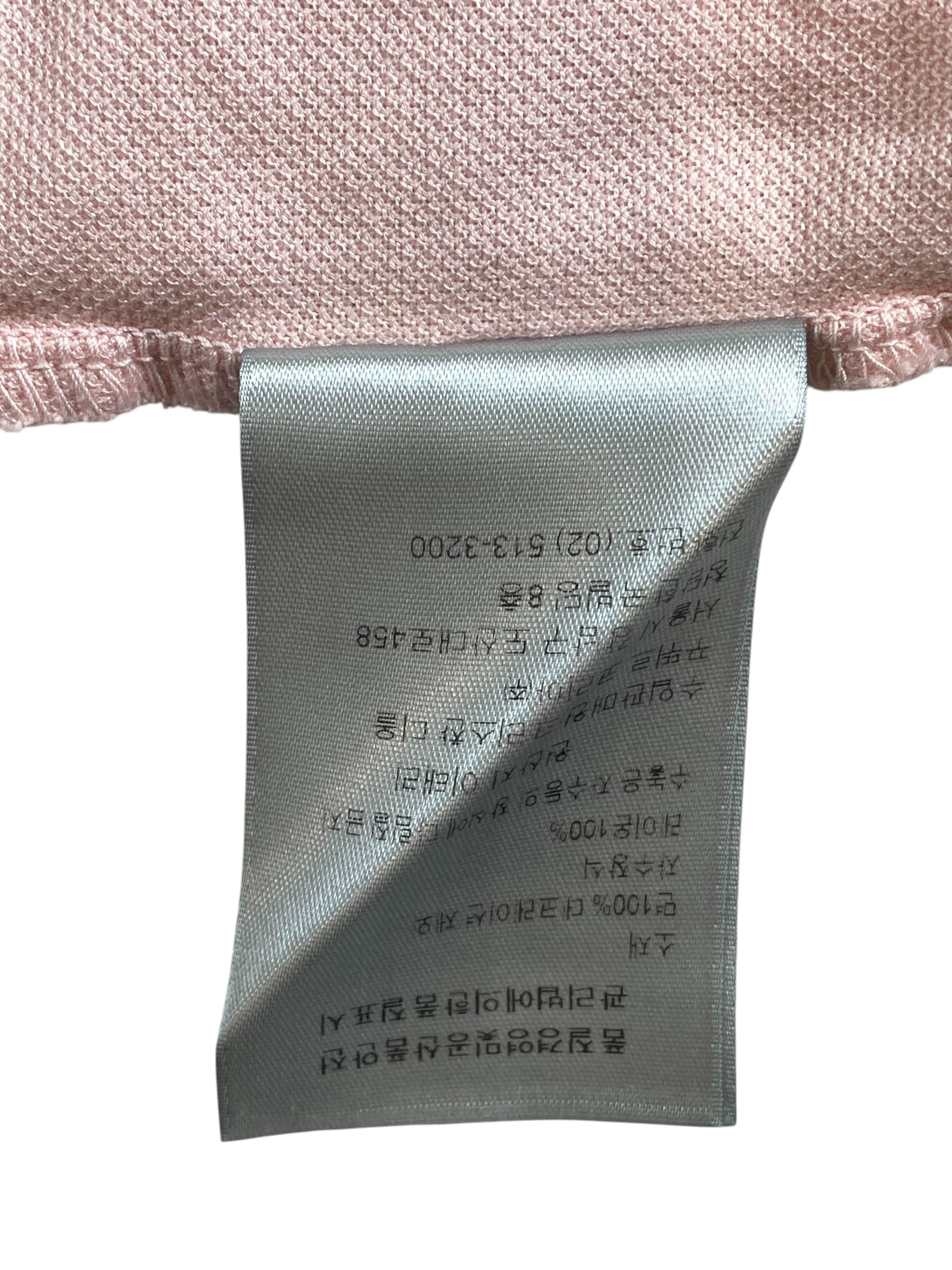 Dior Kaws Pink Polo
