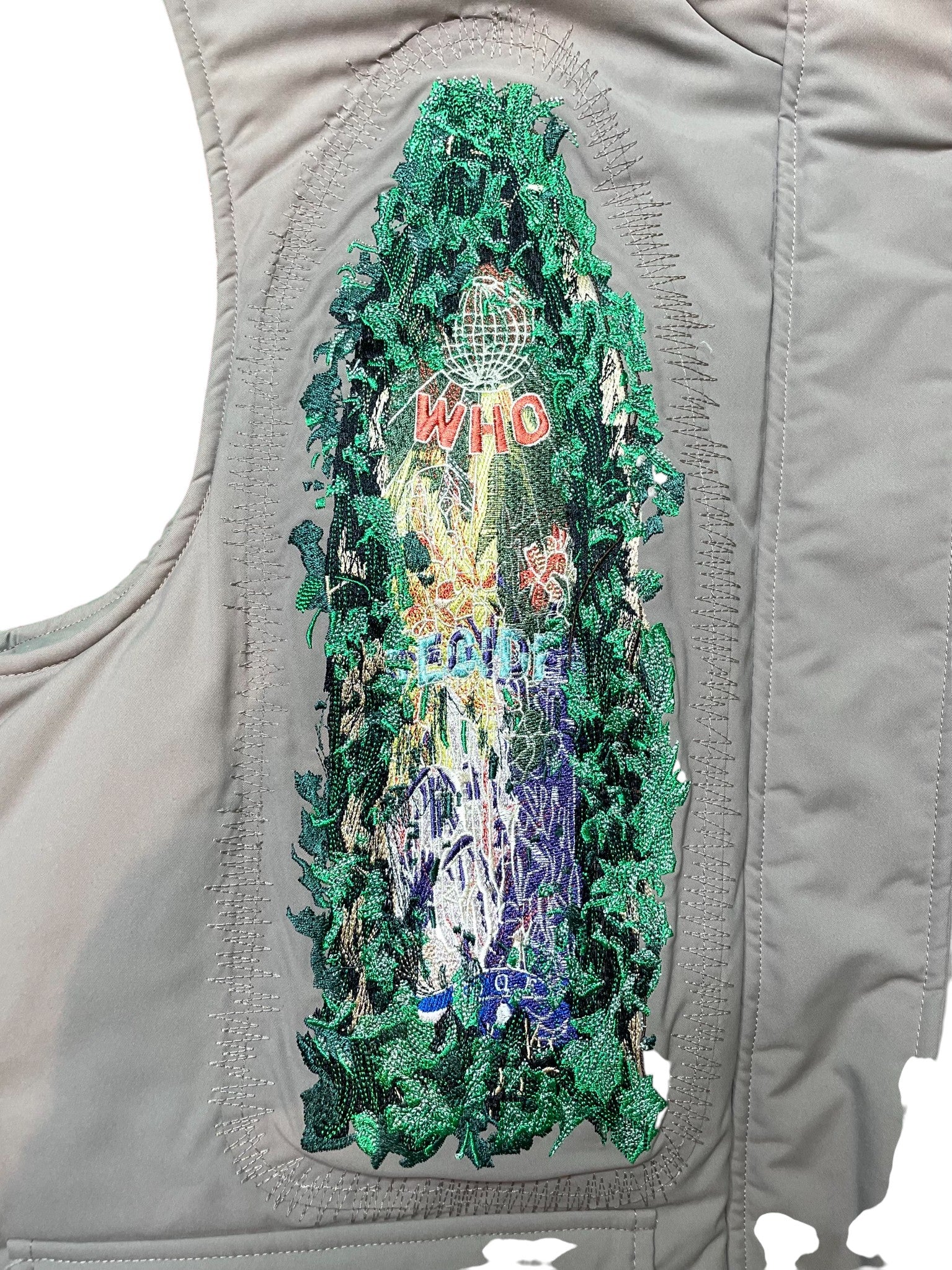 WDW Vest Garden Glass Vest