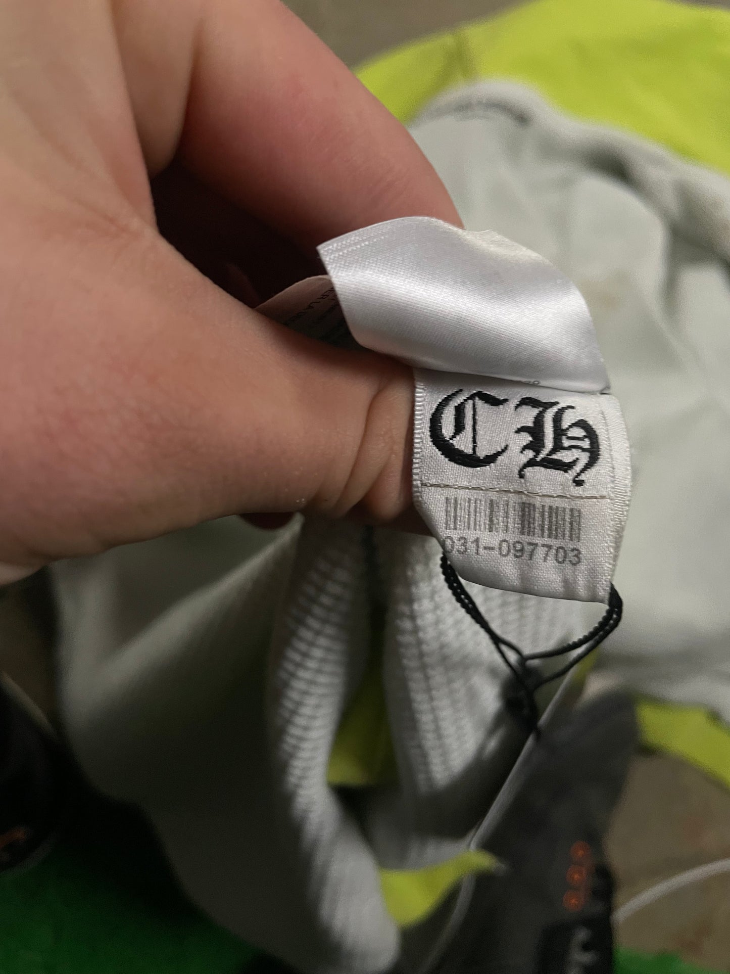 Chrome Hearts Thermal Zip Up Matty Boy Link Lime Used XXL