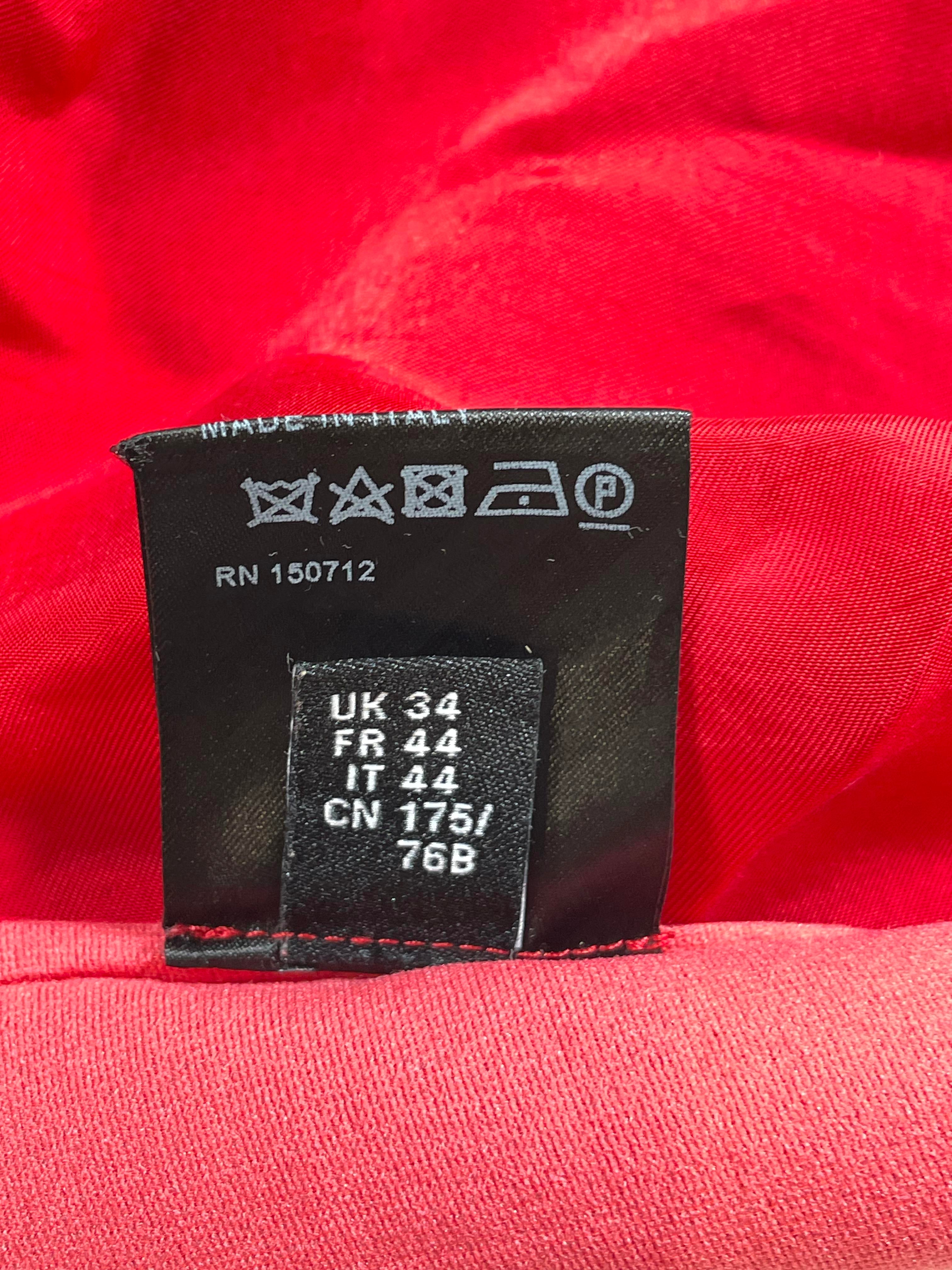 Amiri 'Lazy Boys Social Club' Red Silk Button Up