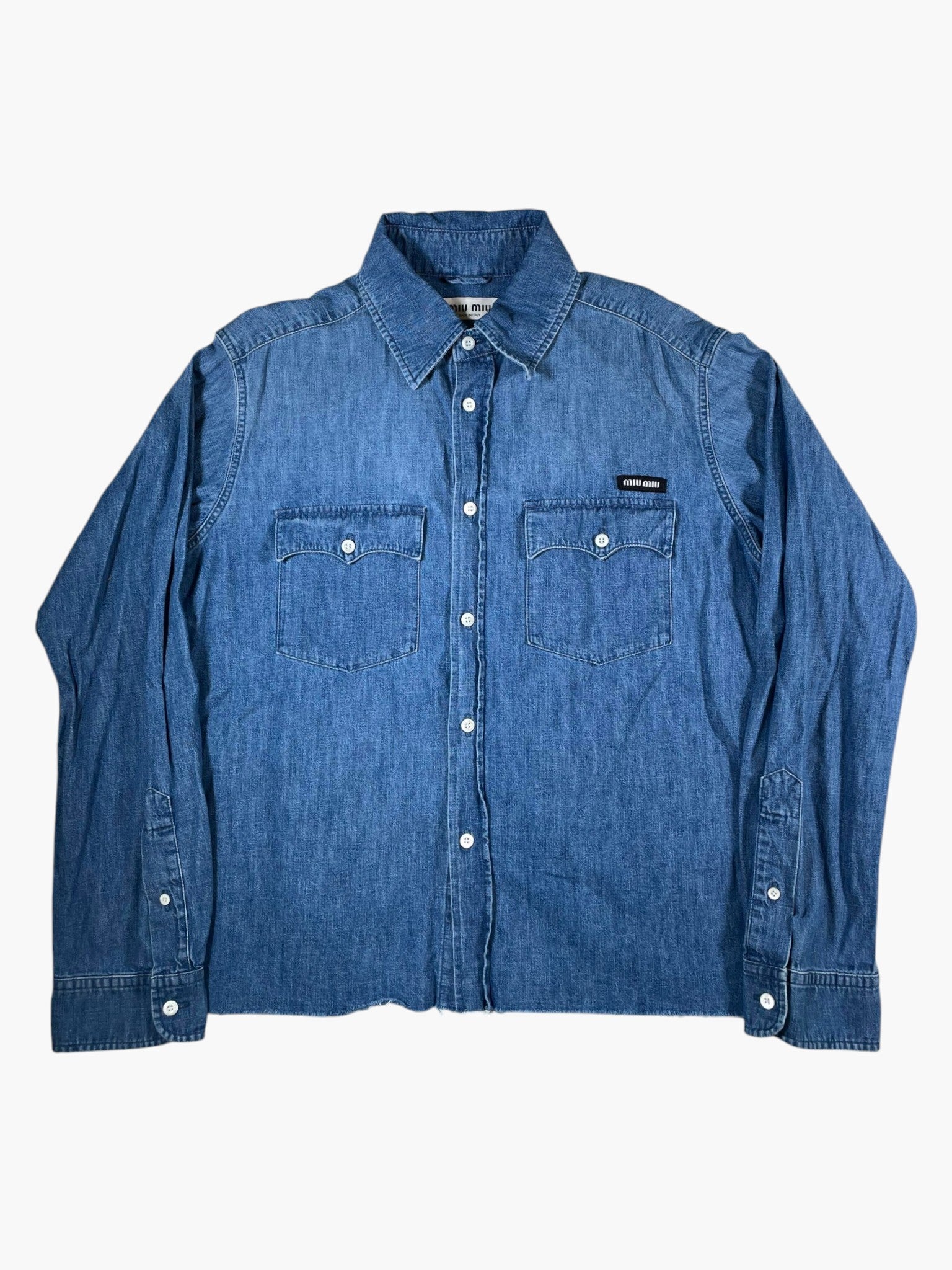 Miu Miu Denim Button Up